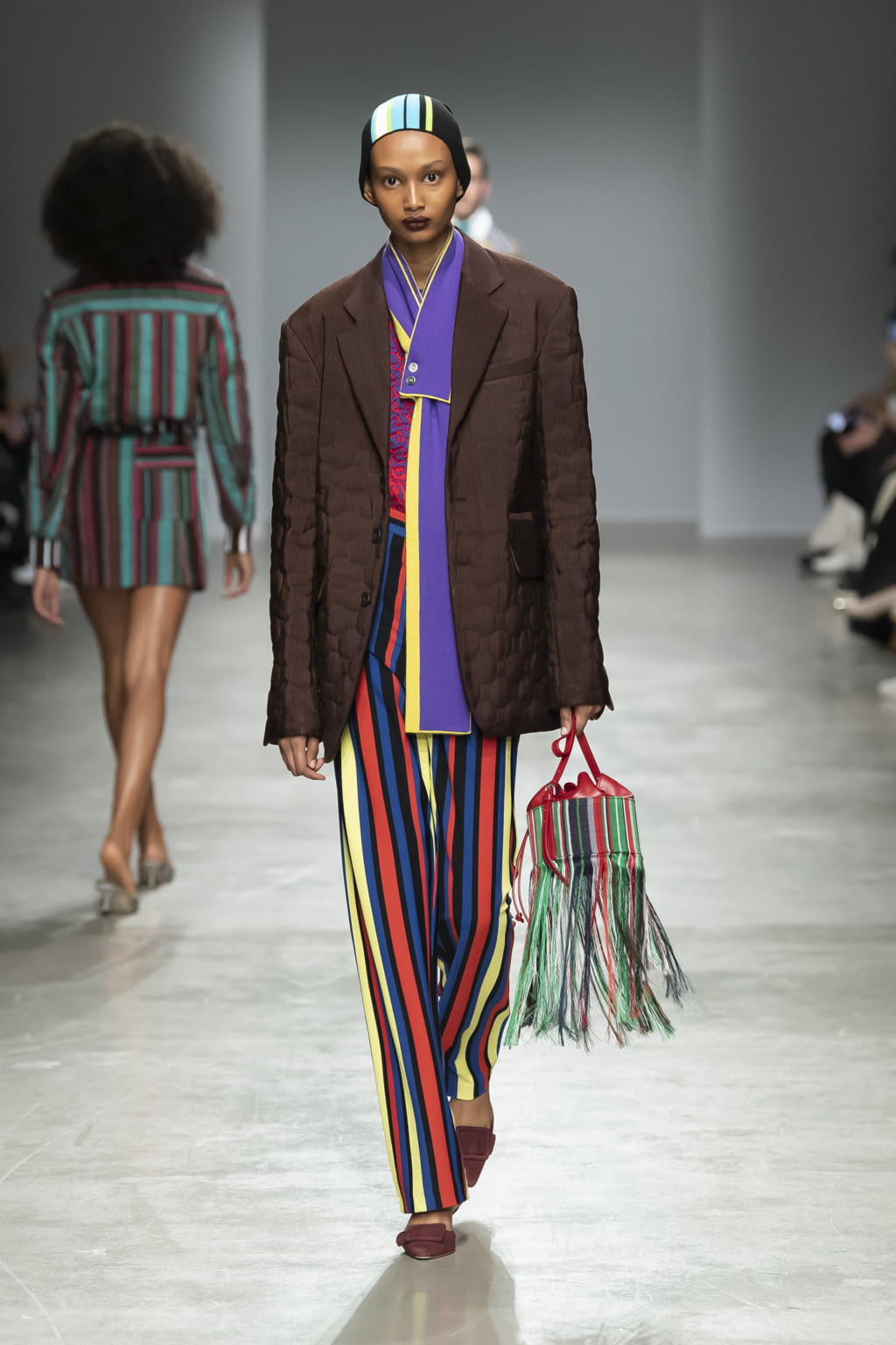 Fashion Week Paris Fall/Winter 2020 look 3 from the Kenneth Ize collection womenswear
