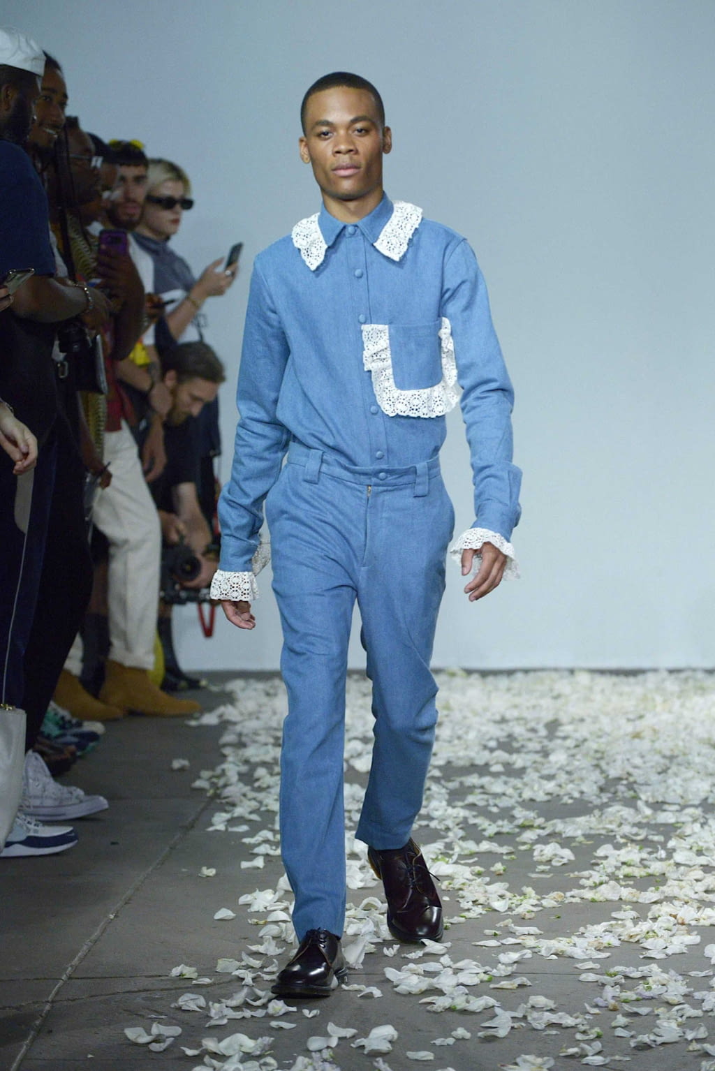 Fashion Week New York Spring/Summer 2019 look 25 from the Kenneth Nicholson collection menswear