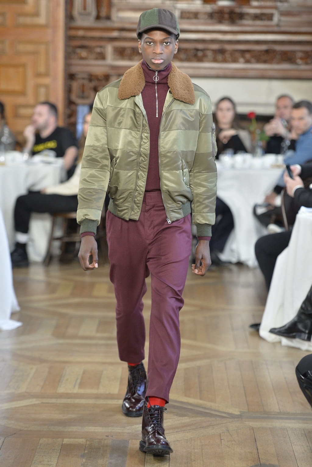 Fashion Week London Fall/Winter 2019 look 16 de la collection Kent & Curwen menswear