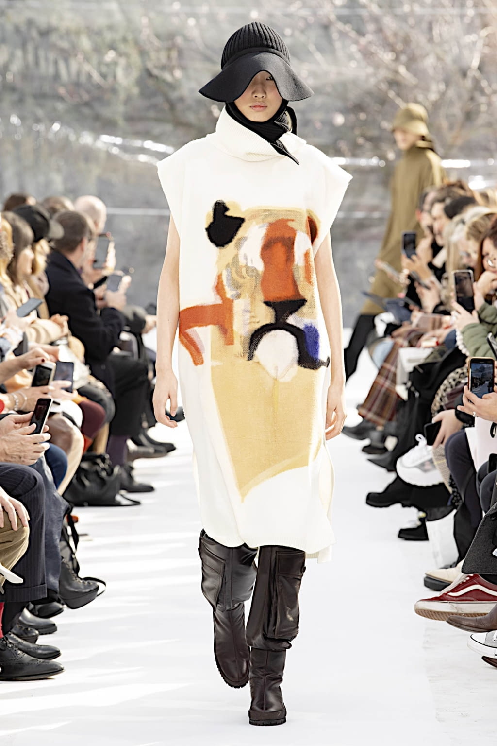 Fashion Week Paris Fall/Winter 2020 look 7 de la collection Kenzo womenswear