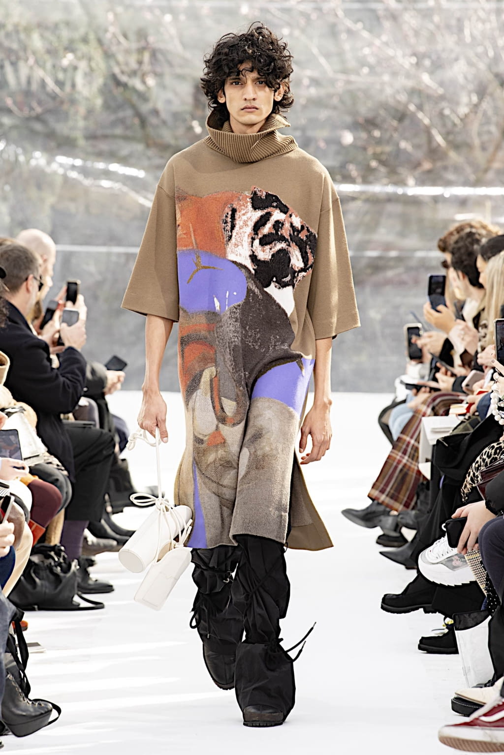 Fashion Week Paris Fall/Winter 2020 look 9 de la collection Kenzo womenswear