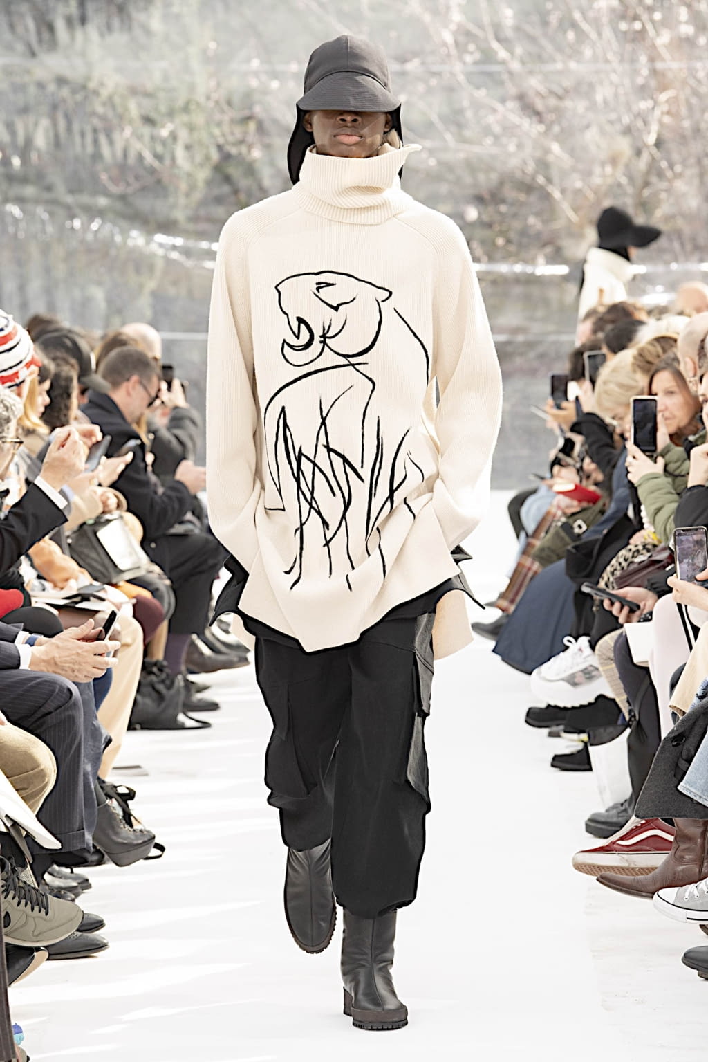 Fashion Week Paris Fall/Winter 2020 look 29 de la collection Kenzo womenswear