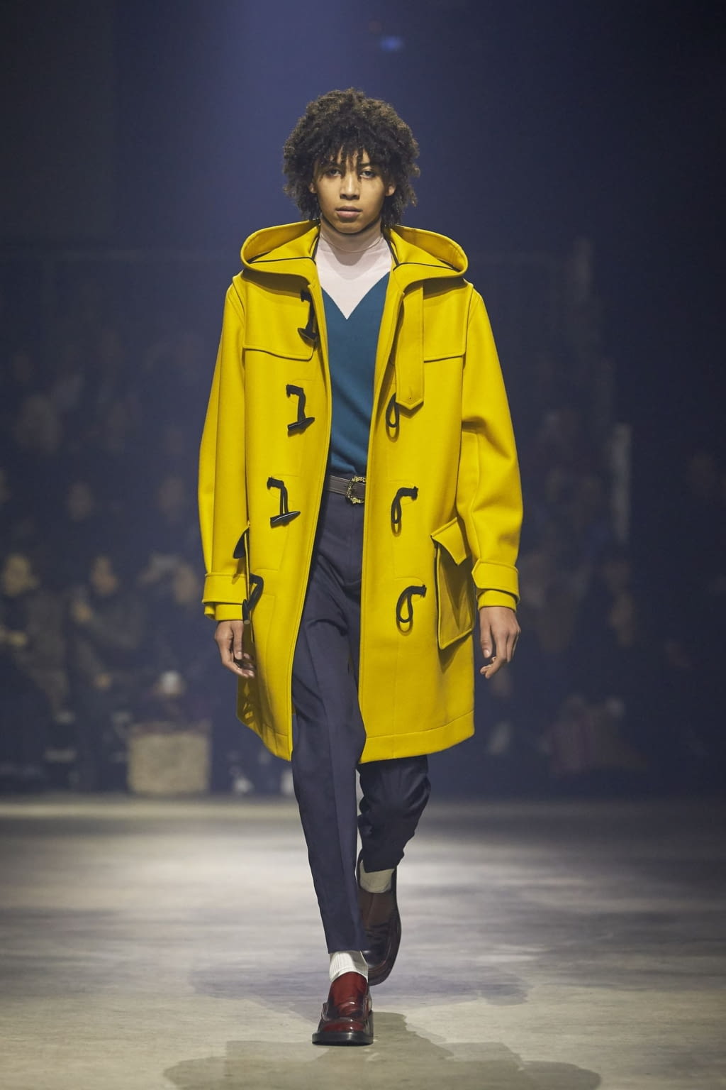 Fashion Week Paris Fall/Winter 2018 look 16 de la collection Kenzo menswear