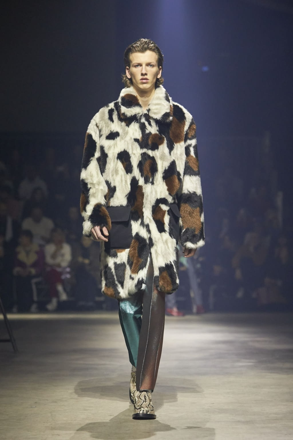 Fashion Week Paris Fall/Winter 2018 look 21 de la collection Kenzo menswear