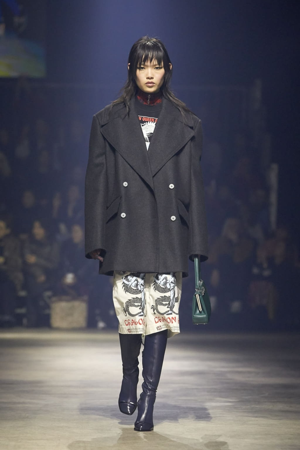 Fashion Week Paris Fall/Winter 2018 look 5 from the Kenzo collection womenswear