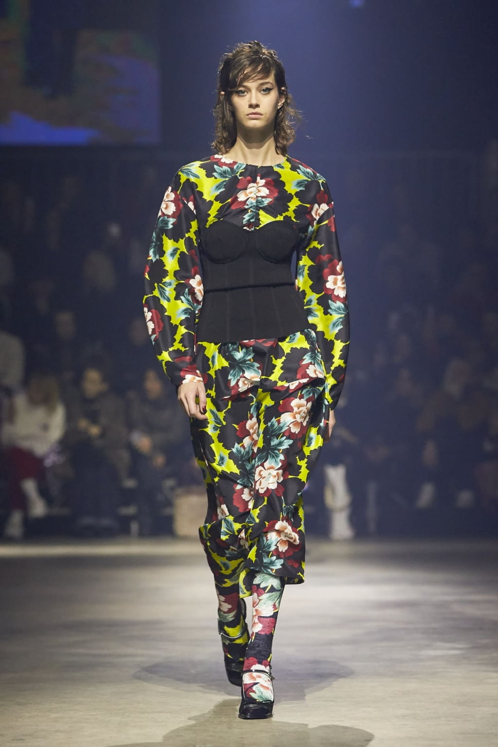 Fashion Week Paris Fall/Winter 2018 look 18 from the Kenzo collection 女装