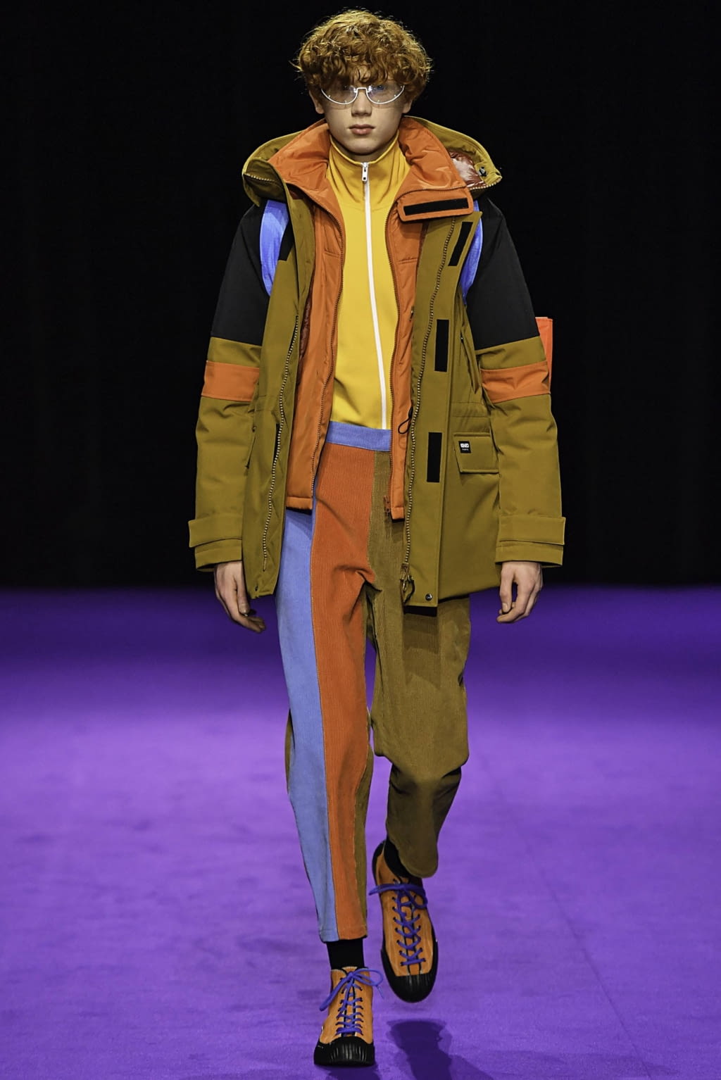 Fashion Week Paris Fall/Winter 2019 look 8 from the Kenzo collection menswear