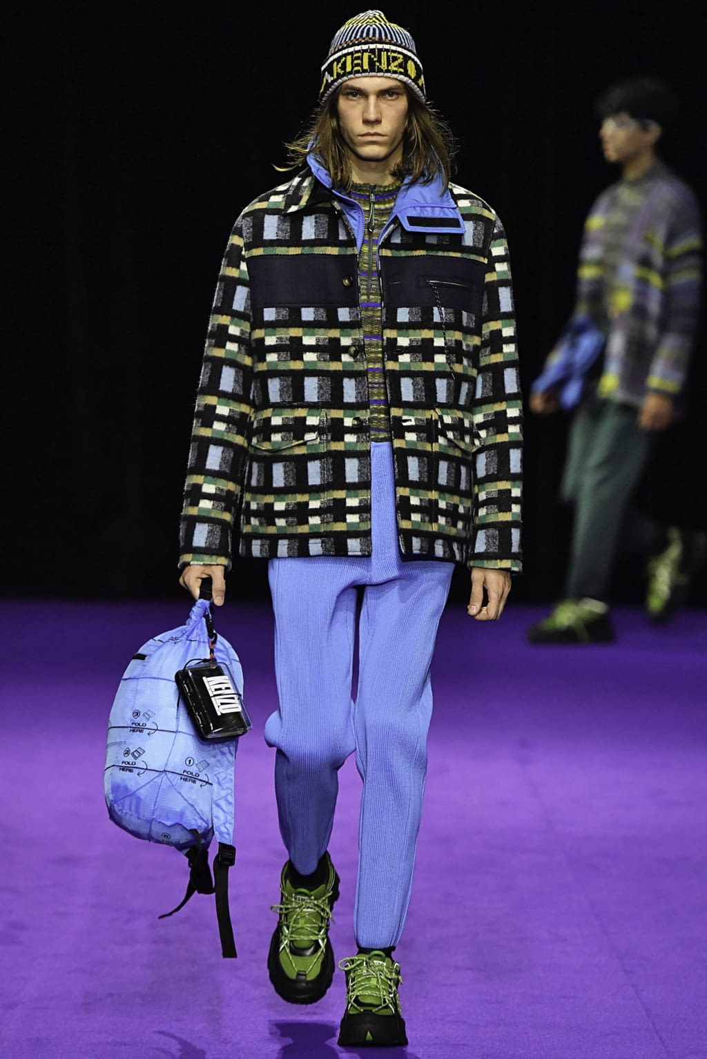 Fashion Week Paris Fall/Winter 2019 look 11 from the Kenzo collection menswear