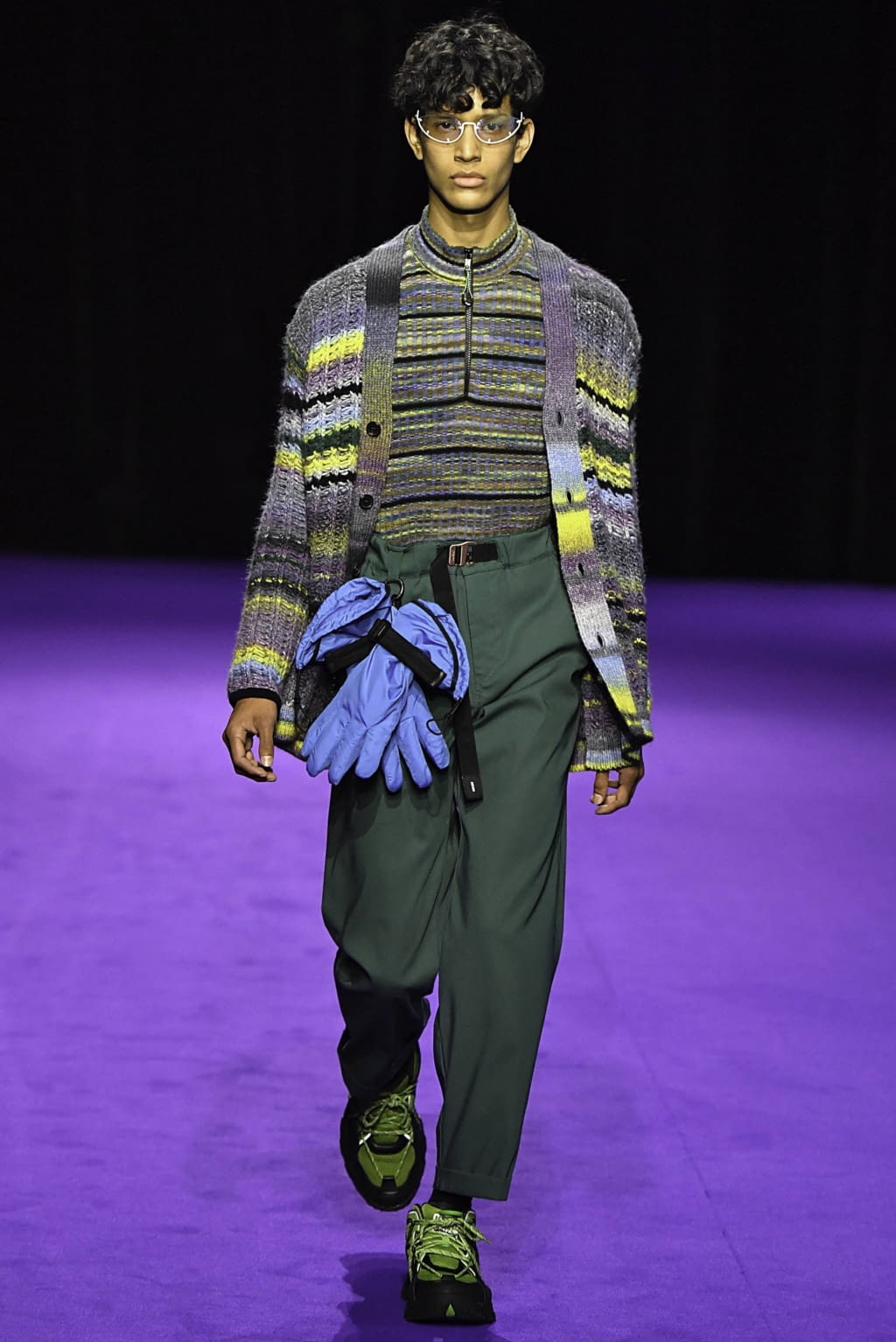 Fashion Week Paris Fall/Winter 2019 look 12 from the Kenzo collection 男装