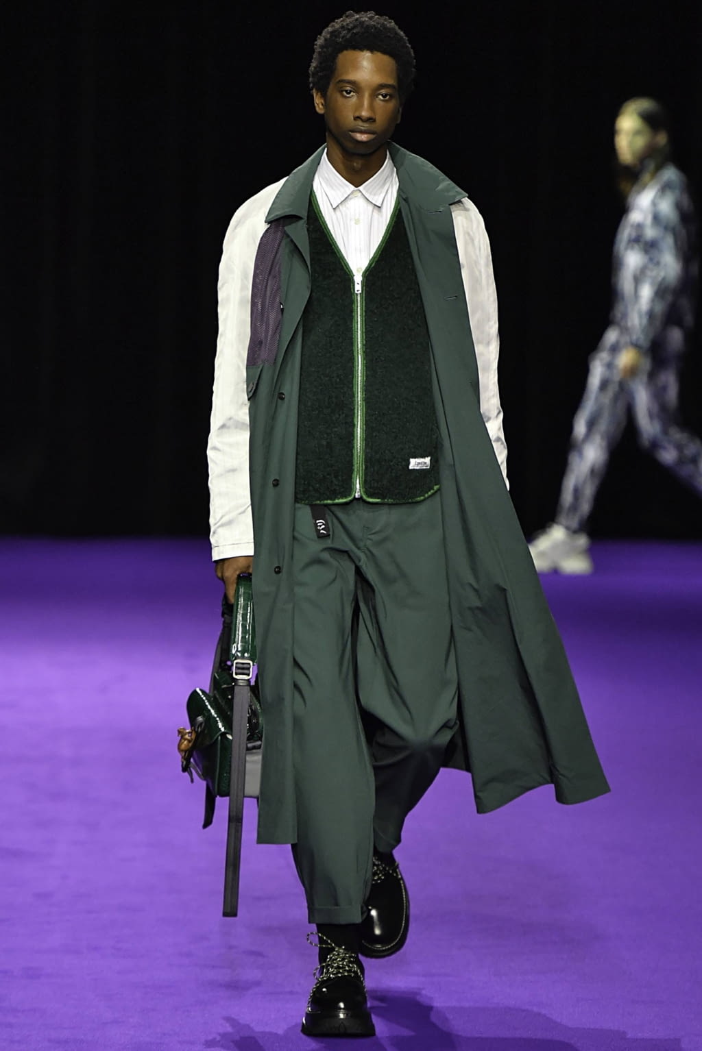 Fashion Week Paris Fall/Winter 2019 look 13 from the Kenzo collection menswear