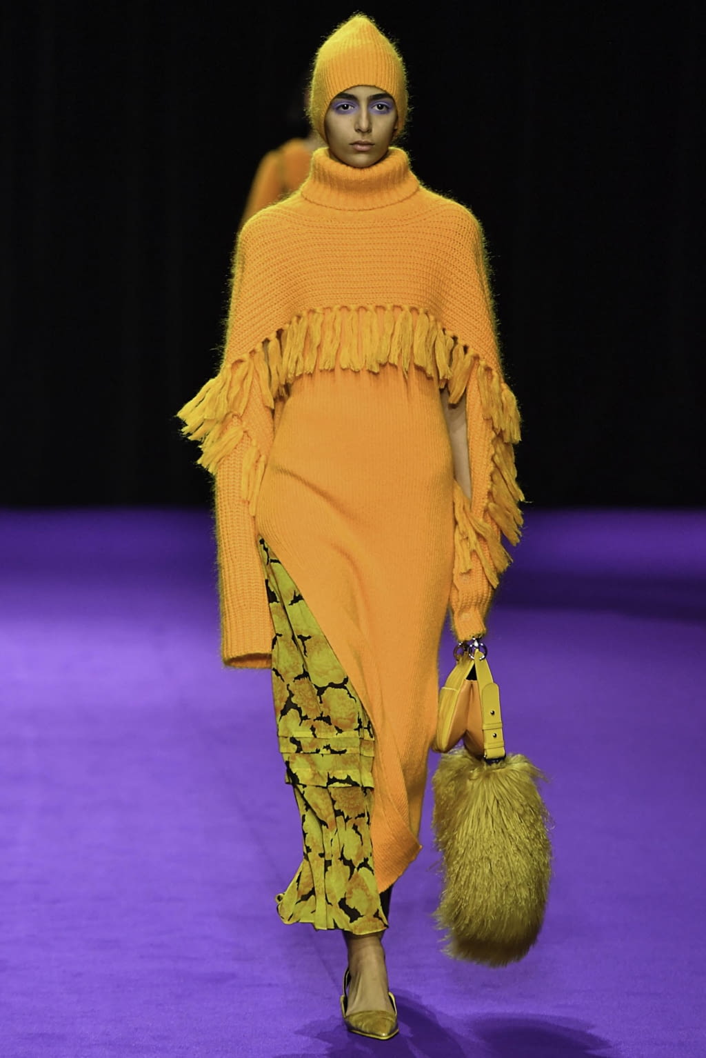 Fashion Week Paris Fall/Winter 2019 look 35 from the Kenzo collection womenswear