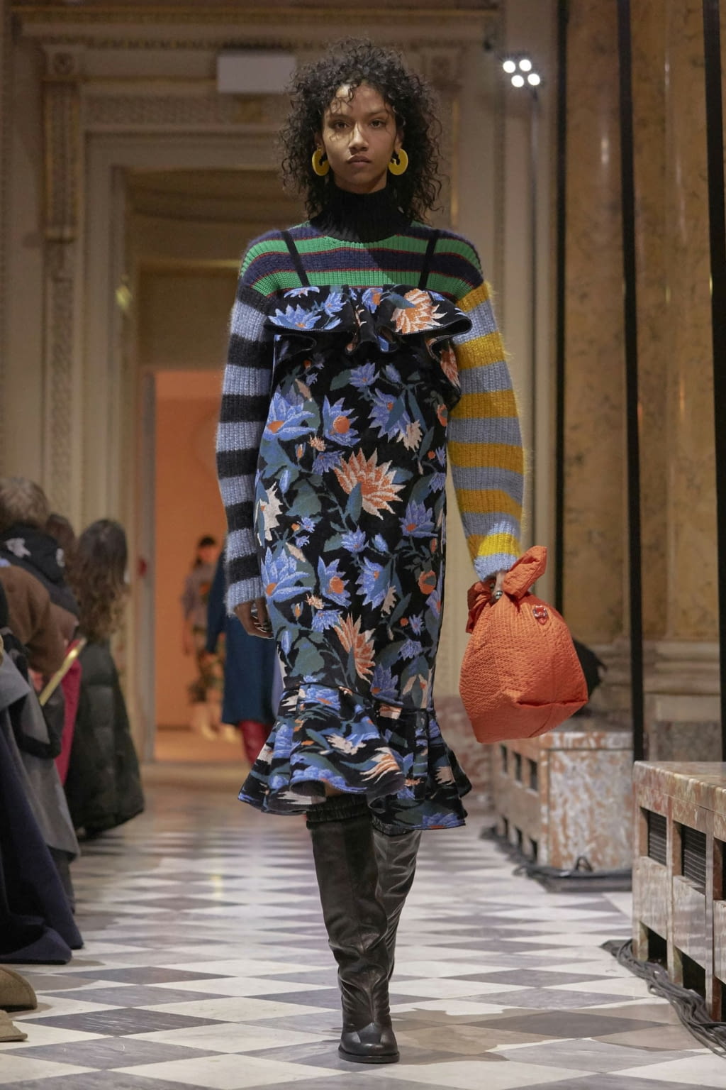 Fashion Week Paris Fall/Winter 2018 look 15 de la collection Kenzo Memento womenswear