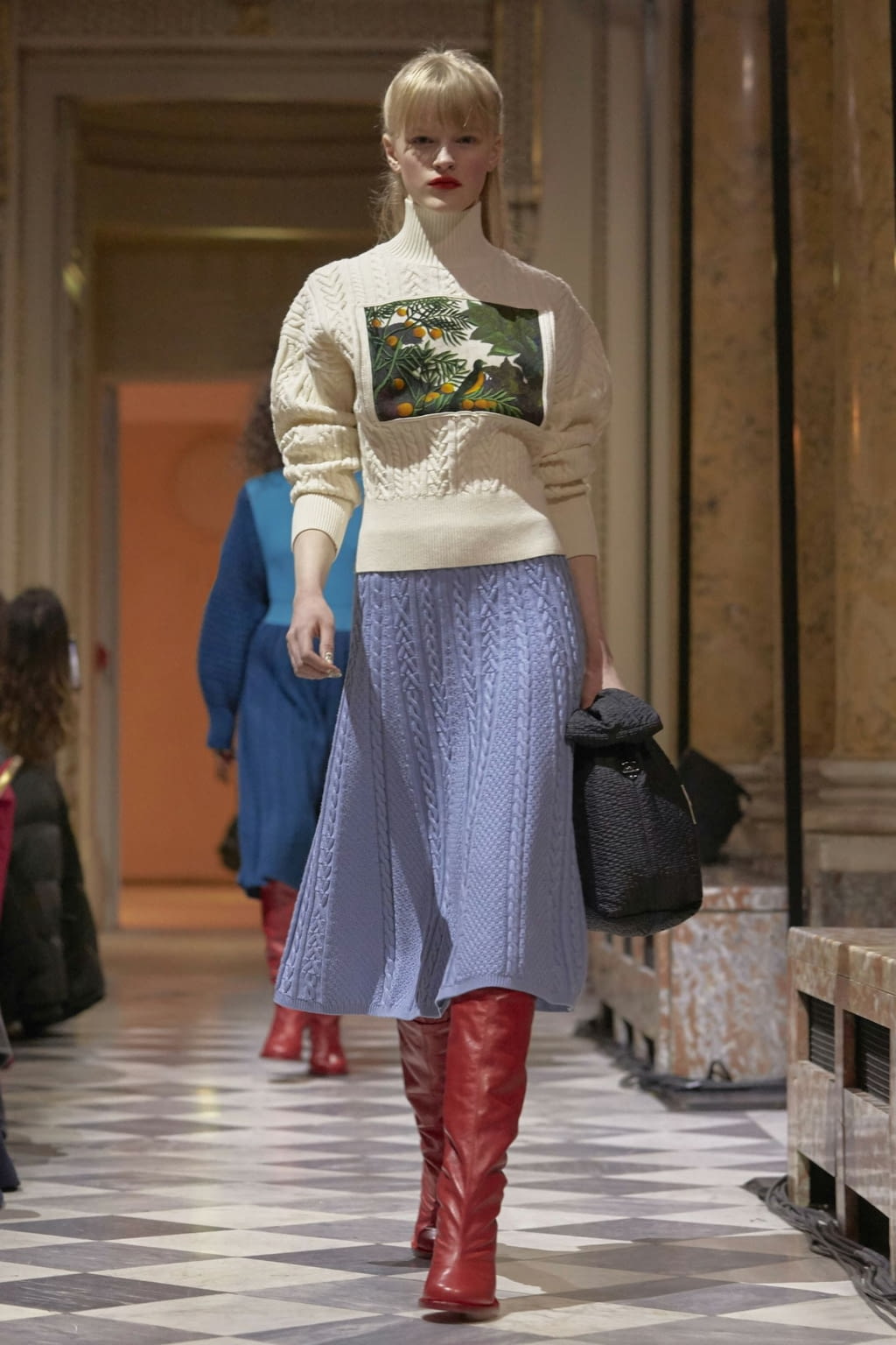 Fashion Week Paris Fall/Winter 2018 look 16 de la collection Kenzo Memento womenswear