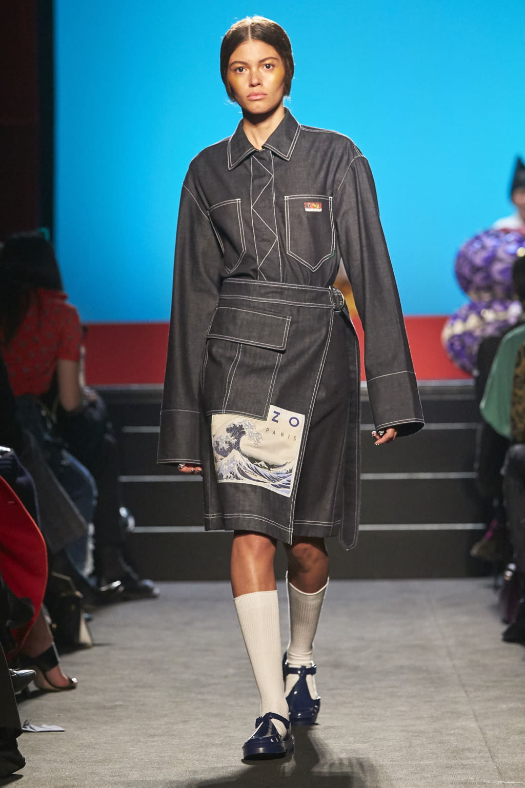 Fashion Week Paris Spring/Summer 2018 look 1 de la collection Kenzo Memento womenswear
