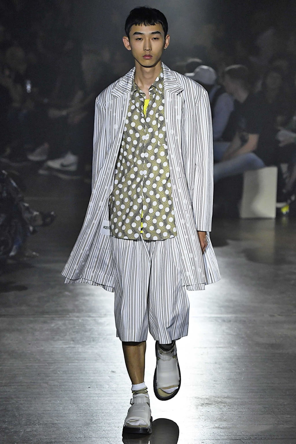 Fashion Week Paris Spring/Summer 2019 look 24 de la collection Kenzo menswear