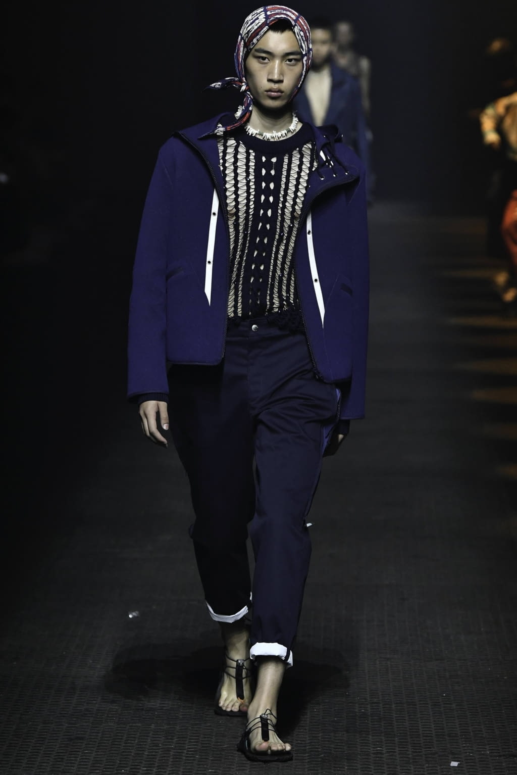 Fashion Week Paris Spring/Summer 2020 look 14 from the Kenzo collection 男装