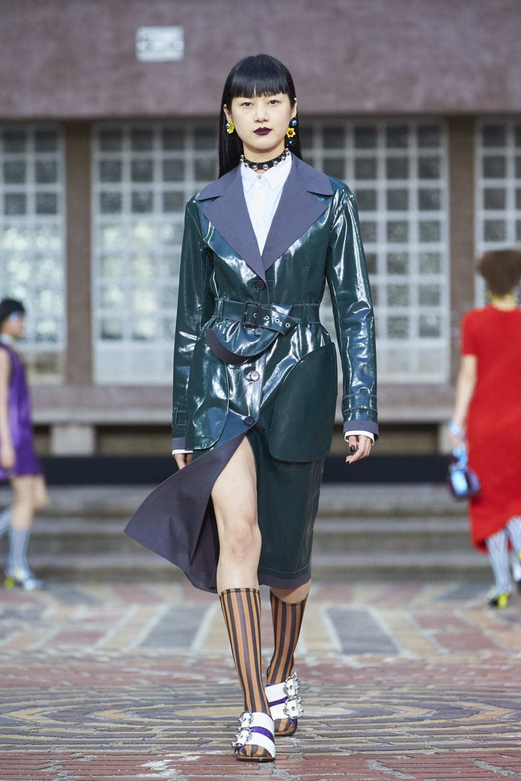 Fashion Week Paris Spring/Summer 2018 look 12 from the Kenzo collection womenswear