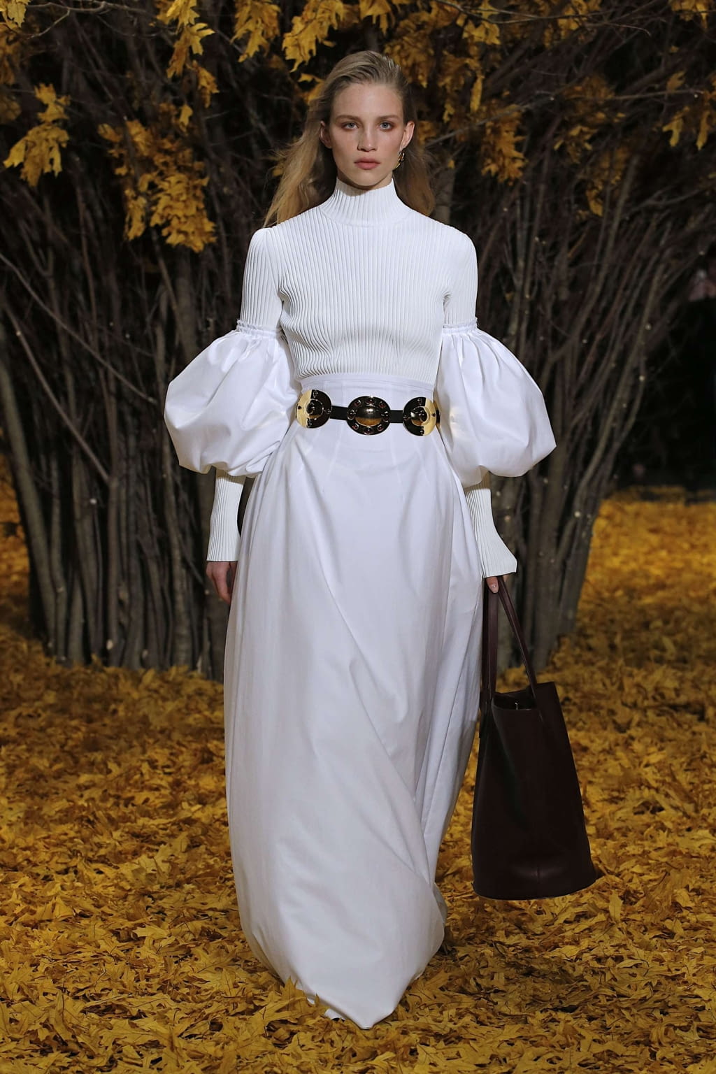 Fashion Week New York Fall/Winter 2019 look 1 from the Khaite collection womenswear