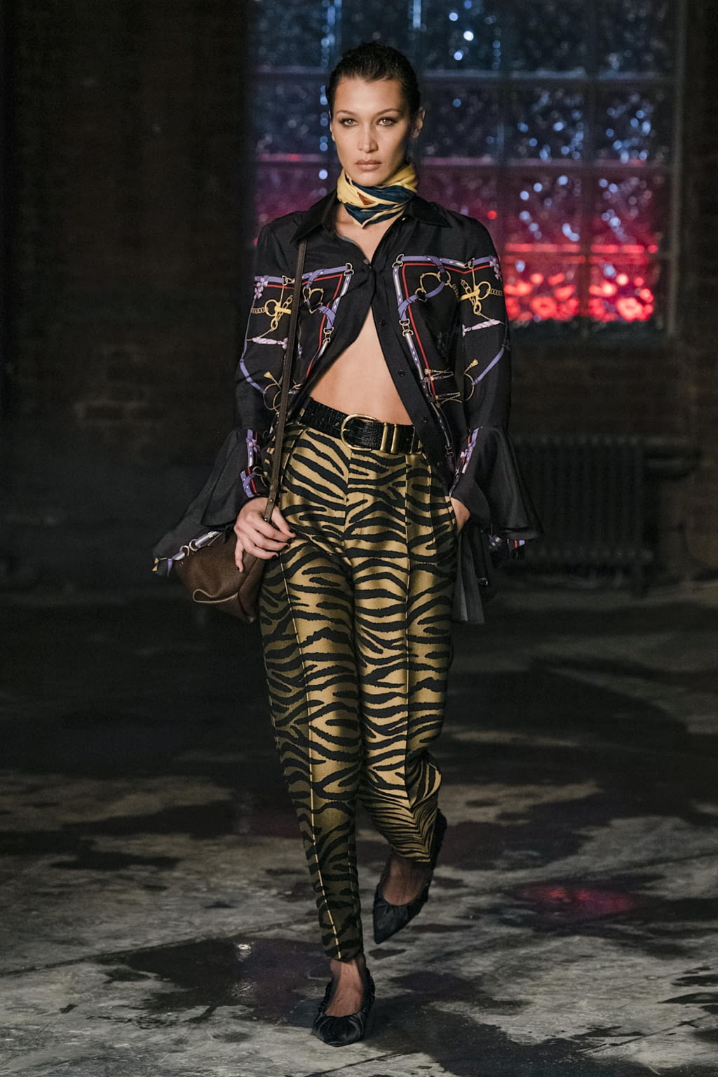 Fashion Week New York Fall/Winter 2020 look 1 de la collection Khaite womenswear