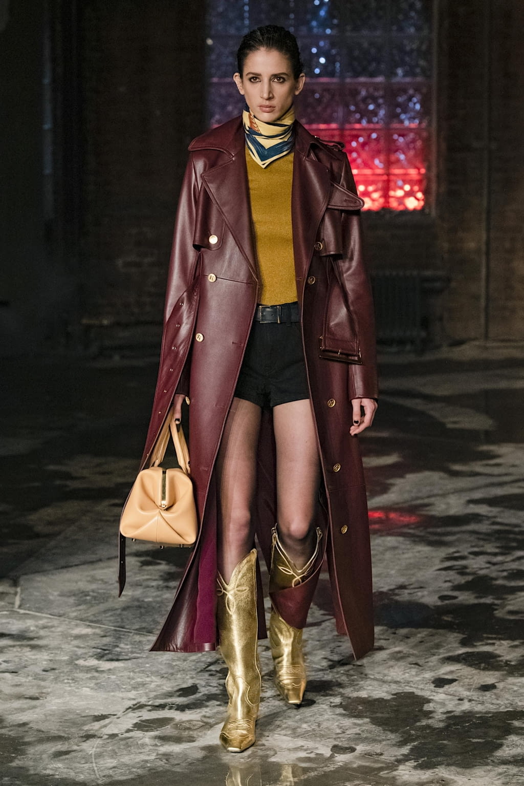 Fashion Week New York Fall/Winter 2020 look 7 de la collection Khaite womenswear