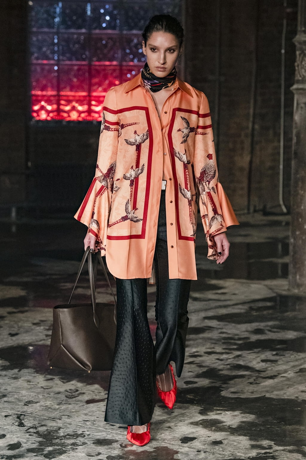 Fashion Week New York Fall/Winter 2020 look 20 from the Khaite collection womenswear