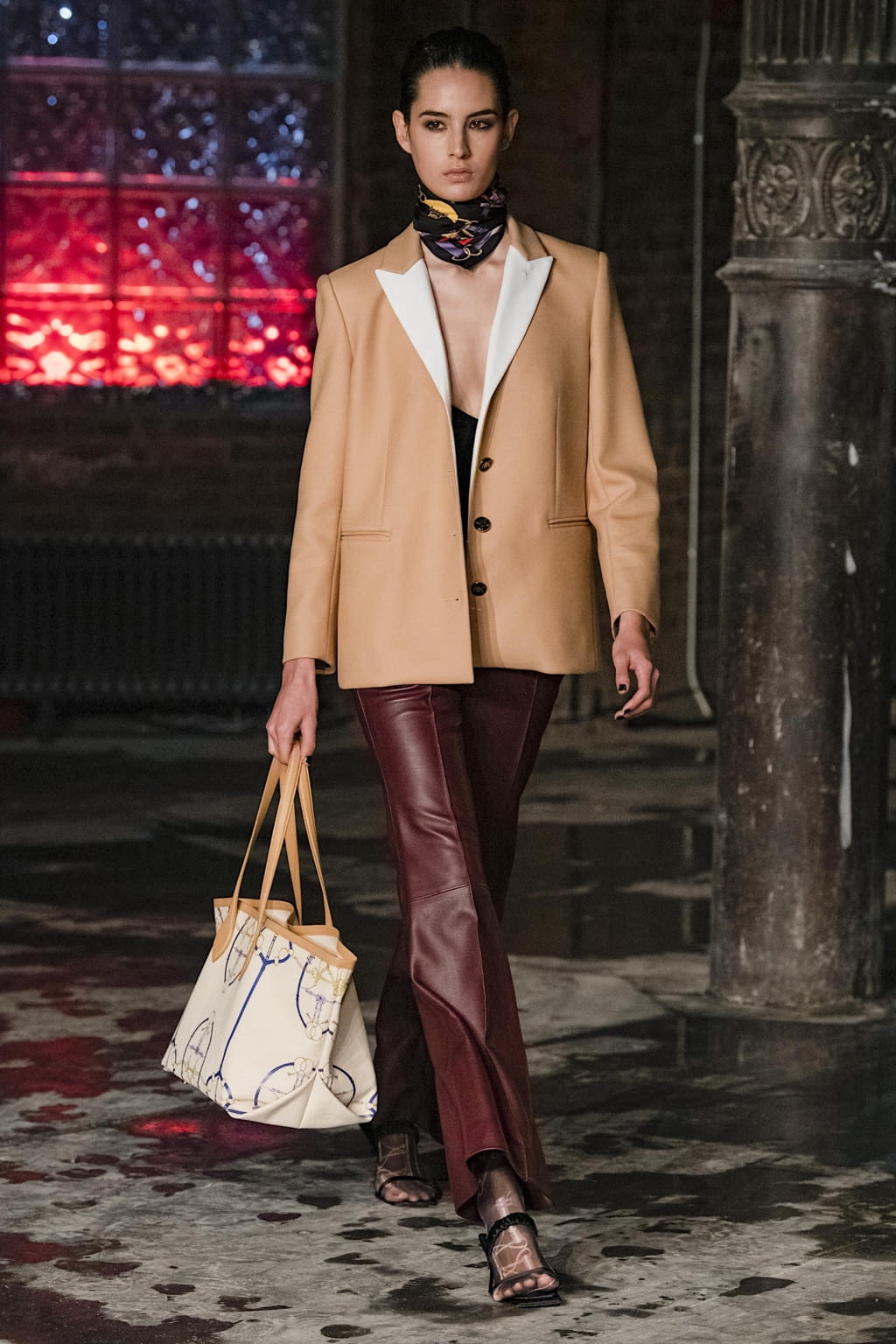 Fashion Week New York Fall/Winter 2020 look 30 from the Khaite collection womenswear