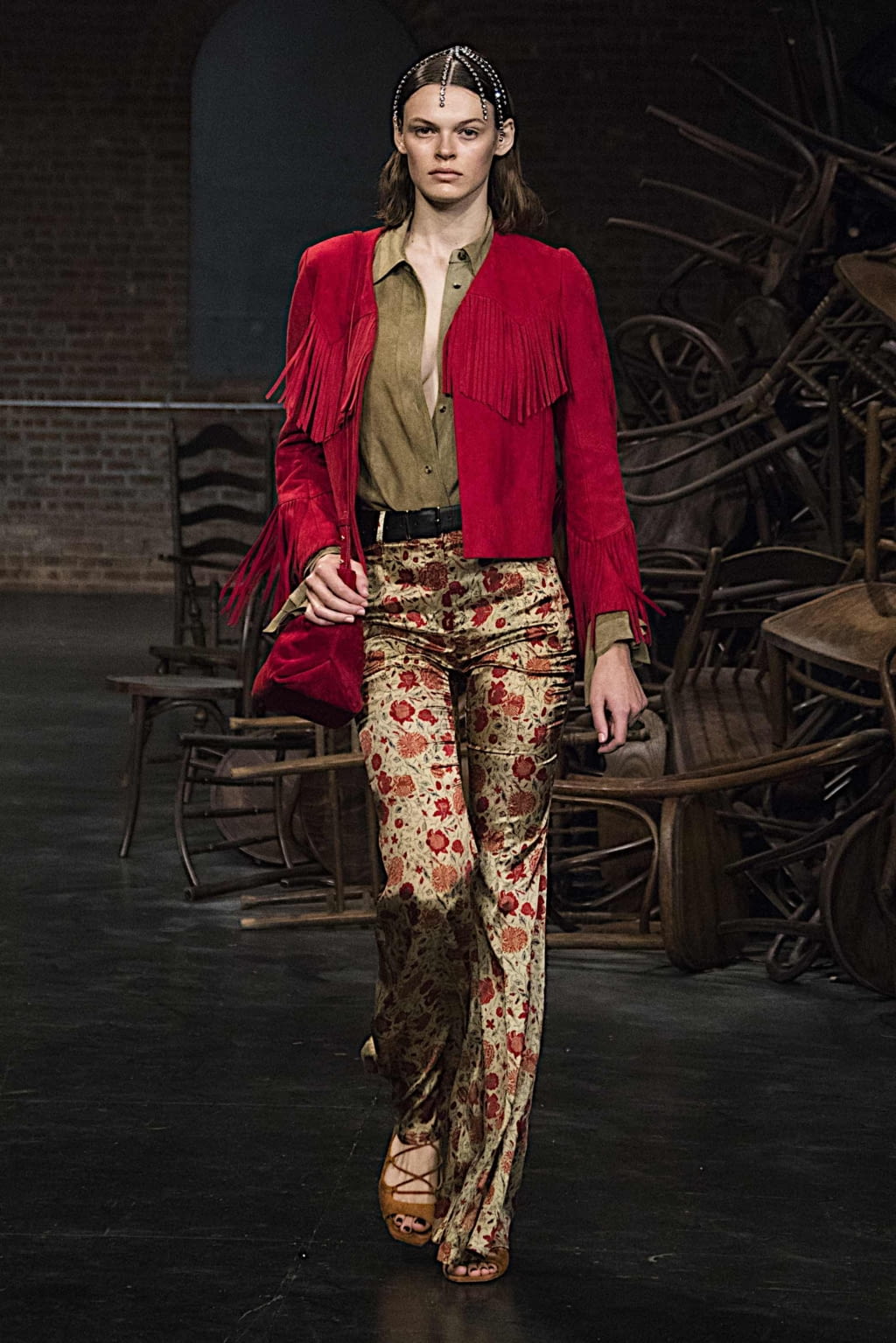 Fashion Week New York Spring/Summer 2020 look 3 from the Khaite collection womenswear