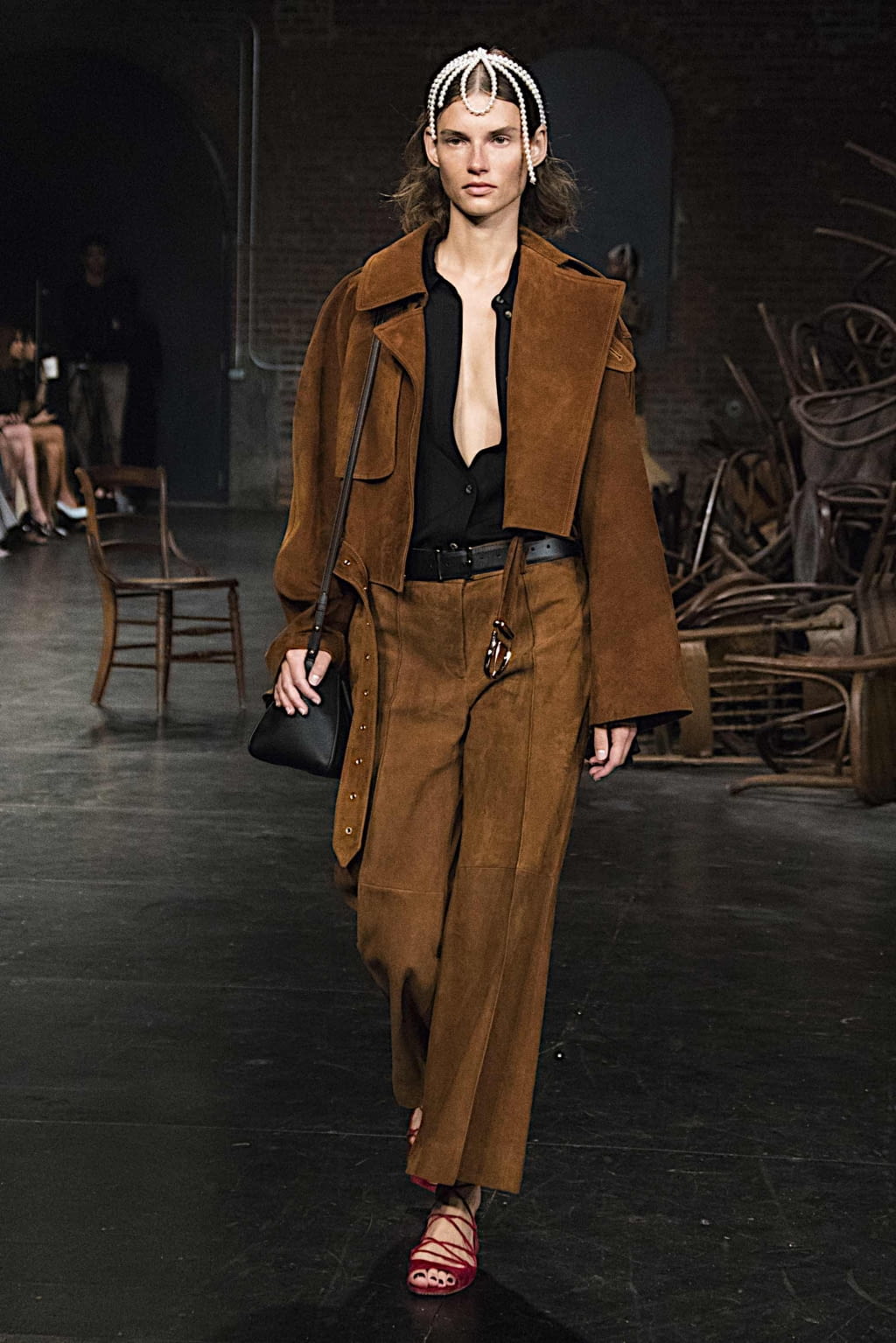 Fashion Week New York Spring/Summer 2020 look 6 from the Khaite collection womenswear