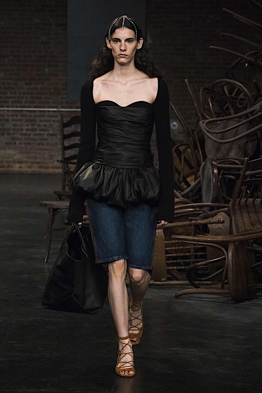 Fashion Week New York Spring/Summer 2020 look 8 de la collection Khaite womenswear