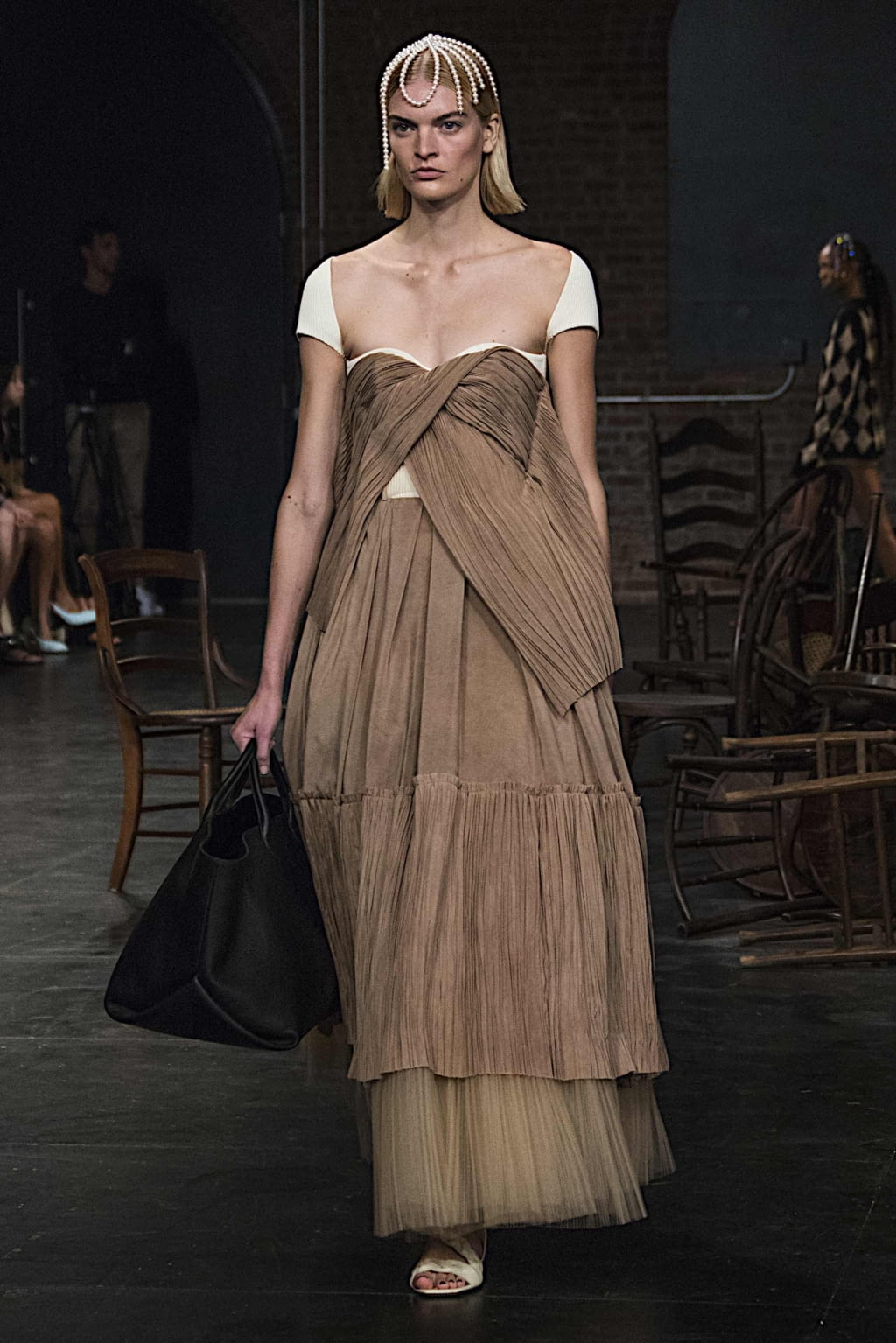 Fashion Week New York Spring/Summer 2020 look 19 from the Khaite collection womenswear