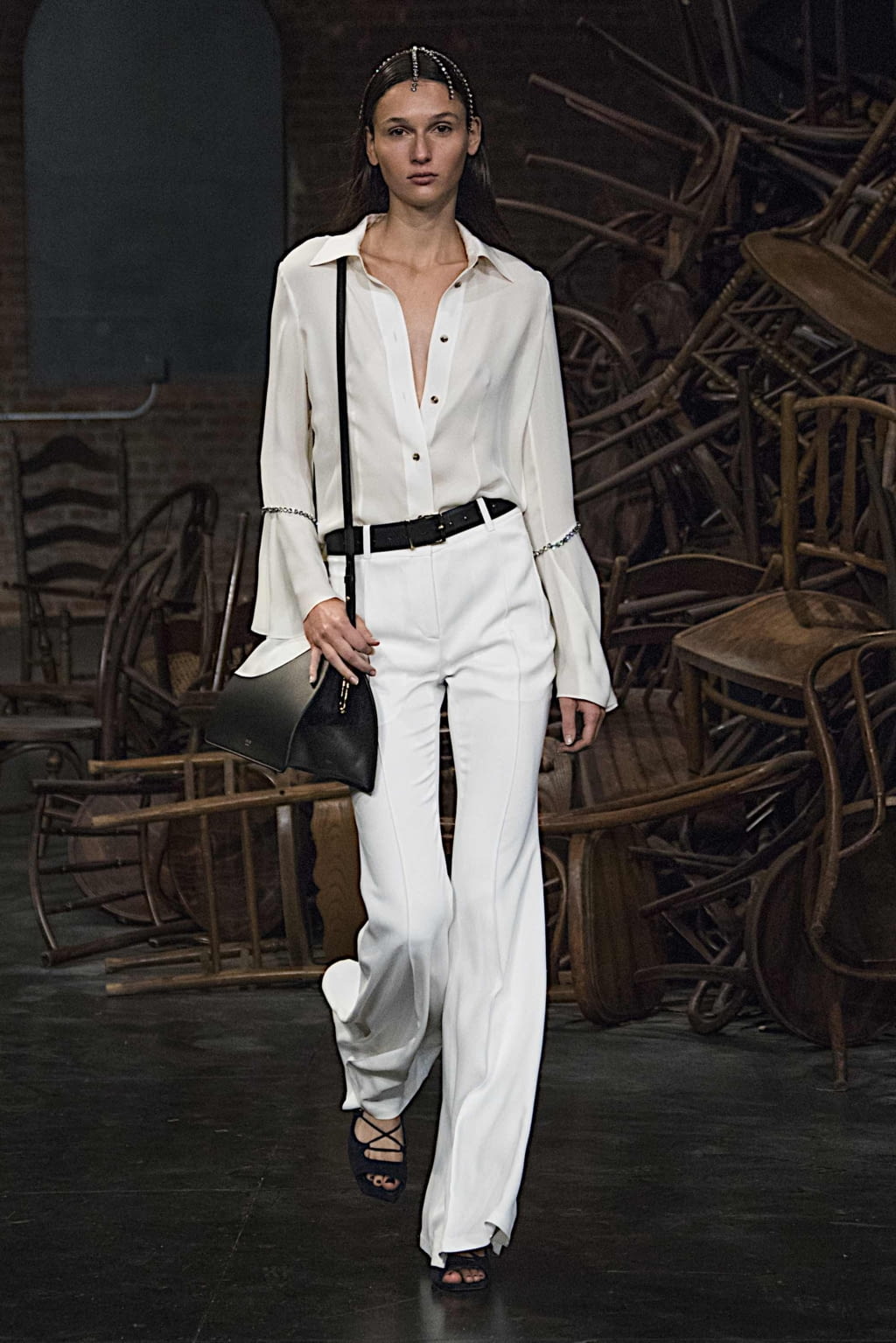 Fashion Week New York Spring/Summer 2020 look 30 from the Khaite collection womenswear