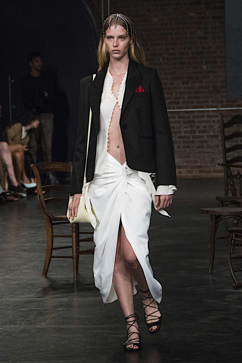 Fashion Week New York Spring/Summer 2020 look 32 from the Khaite collection womenswear