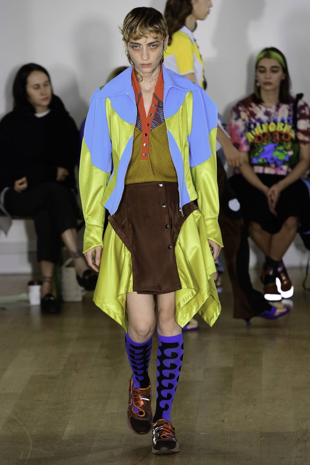 Fashion Week London Spring/Summer 2020 look 22 from the Kiko Kostadinov collection womenswear