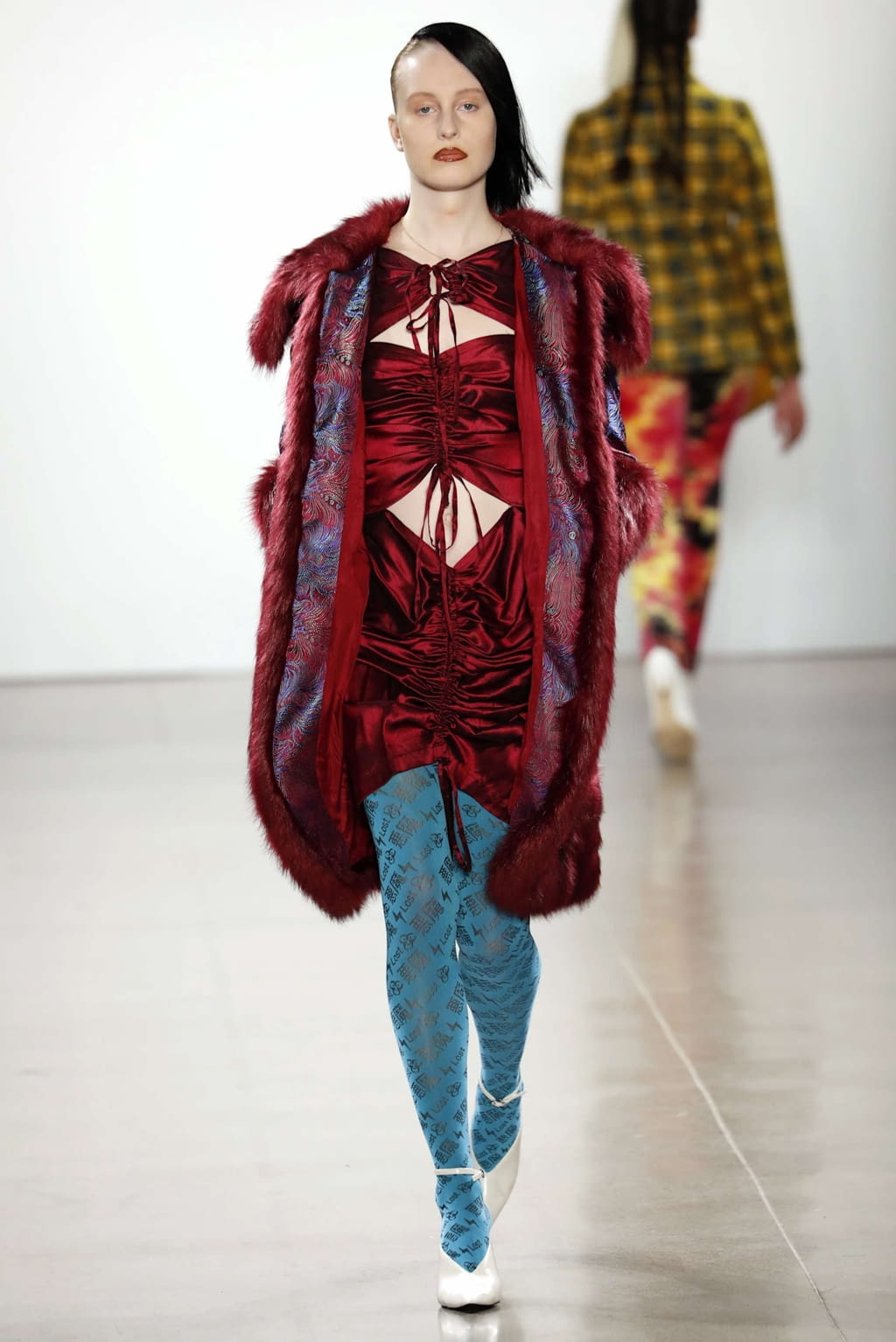 Fashion Week New York Fall/Winter 2019 look 11 from the Kim Shui collection womenswear