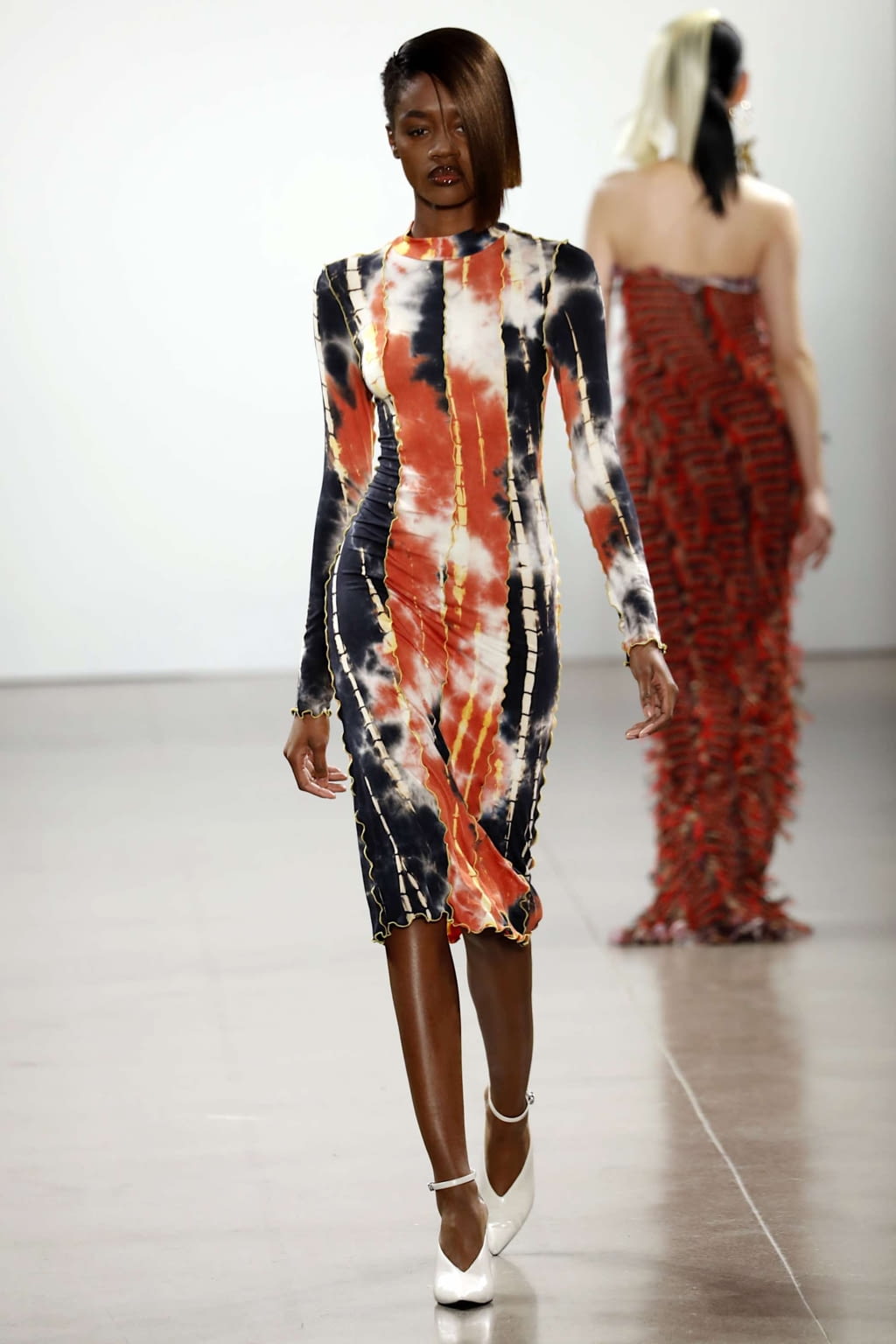 Fashion Week New York Fall/Winter 2019 look 14 from the Kim Shui collection womenswear