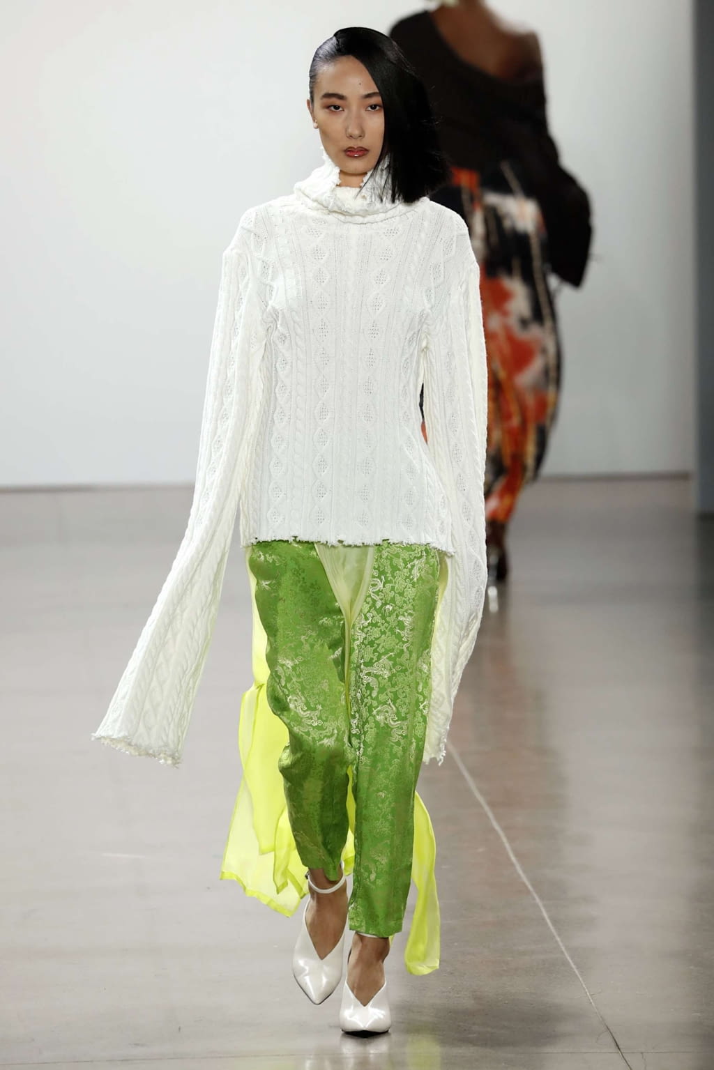 Fashion Week New York Fall/Winter 2019 look 19 de la collection Kim Shui womenswear