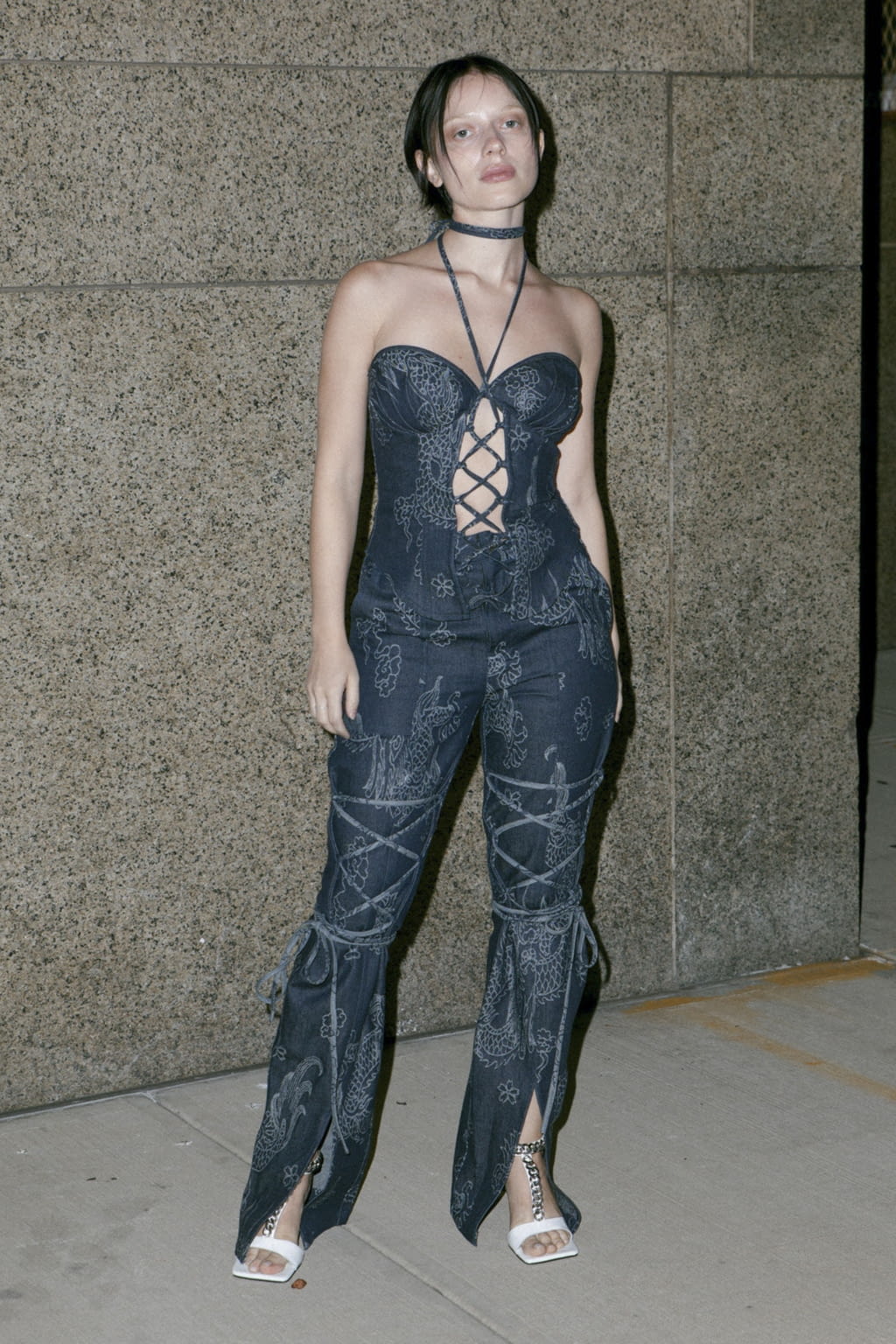 Fashion Week New York Spring/Summer 2021 look 24 from the Kim Shui collection womenswear