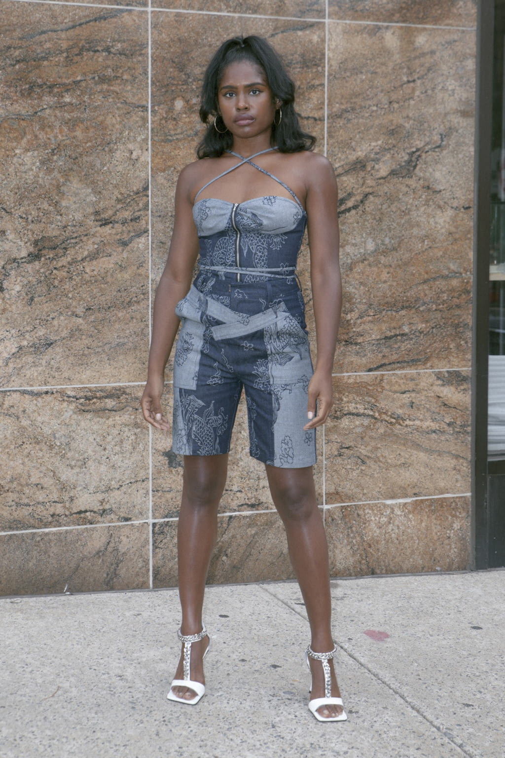 Fashion Week New York Spring/Summer 2021 look 25 from the Kim Shui collection womenswear