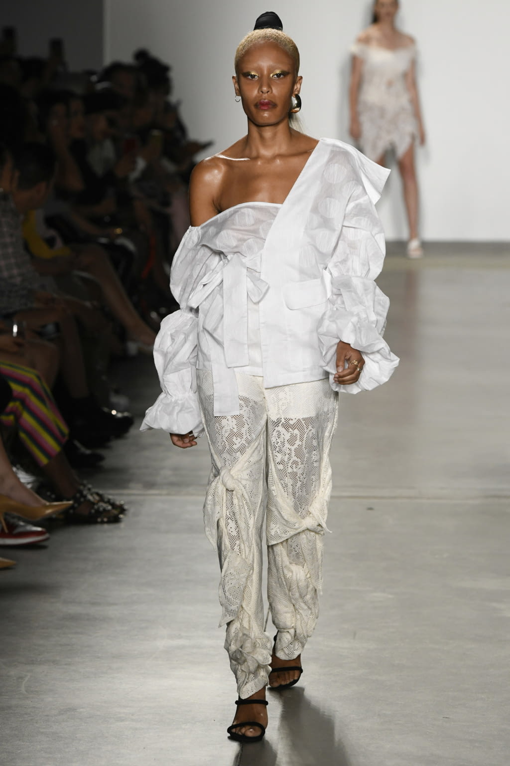Fashion Week New York Spring/Summer 2019 look 3 from the Kim Shui collection womenswear