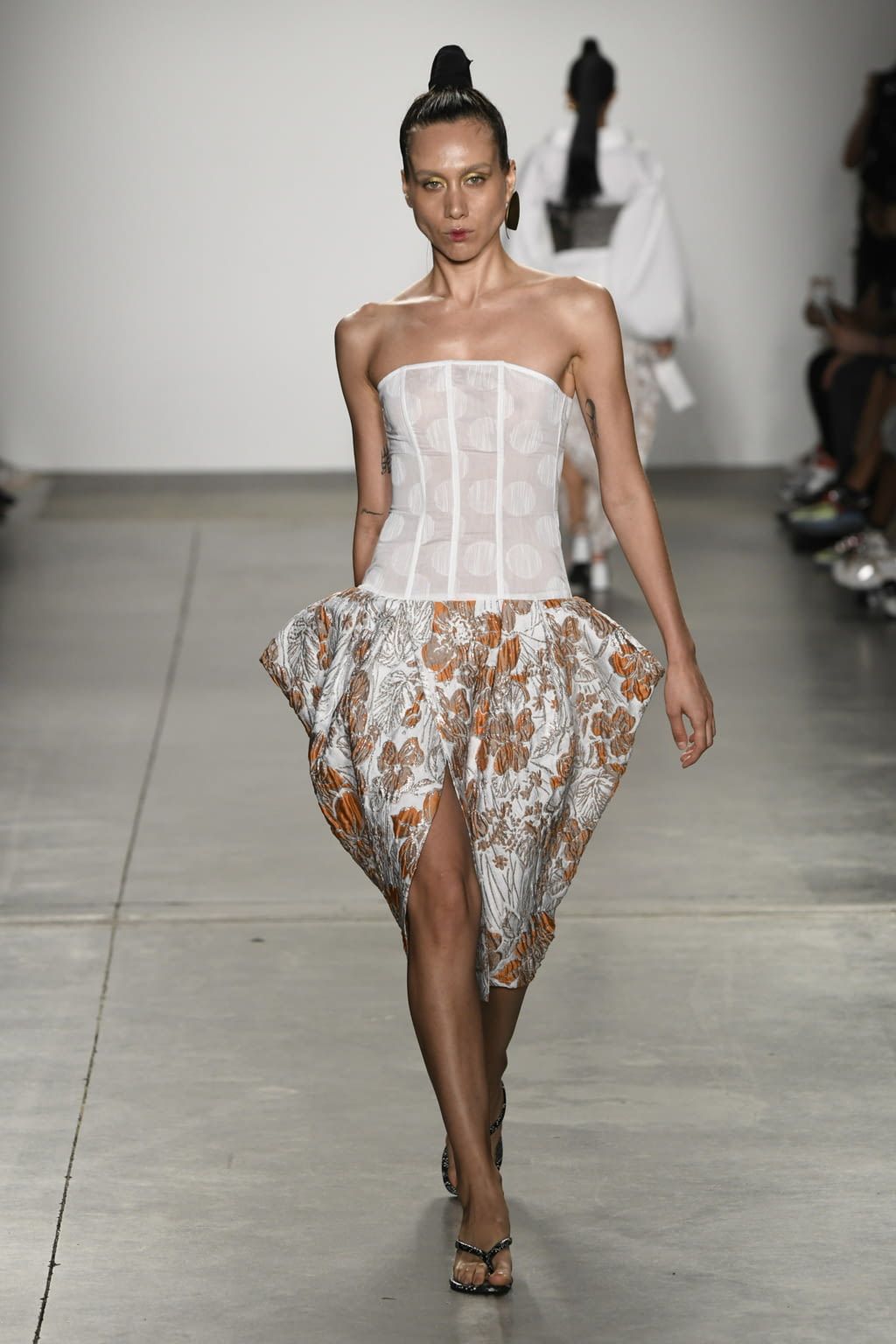 Fashion Week New York Spring/Summer 2019 look 6 from the Kim Shui collection womenswear