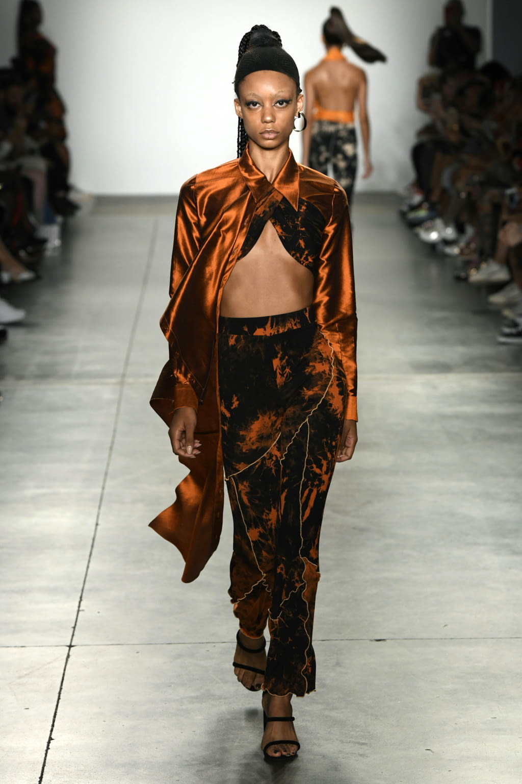 Fashion Week New York Spring/Summer 2019 look 14 from the Kim Shui collection womenswear