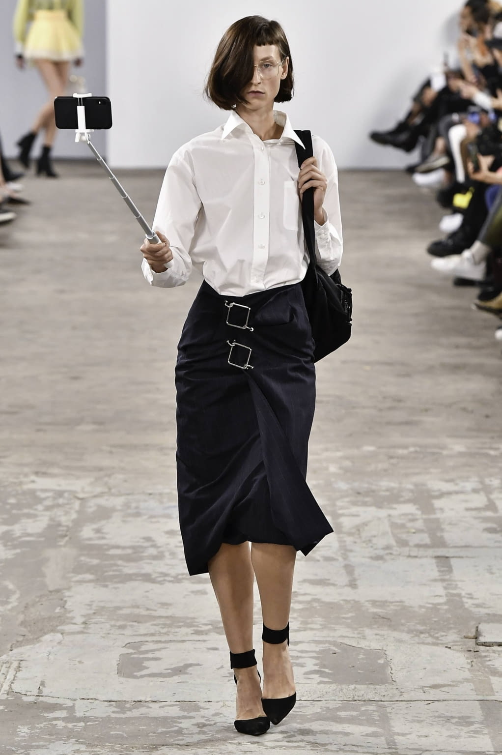 Fashion Week Paris Spring/Summer 2020 look 14 from the Kimhekim collection womenswear
