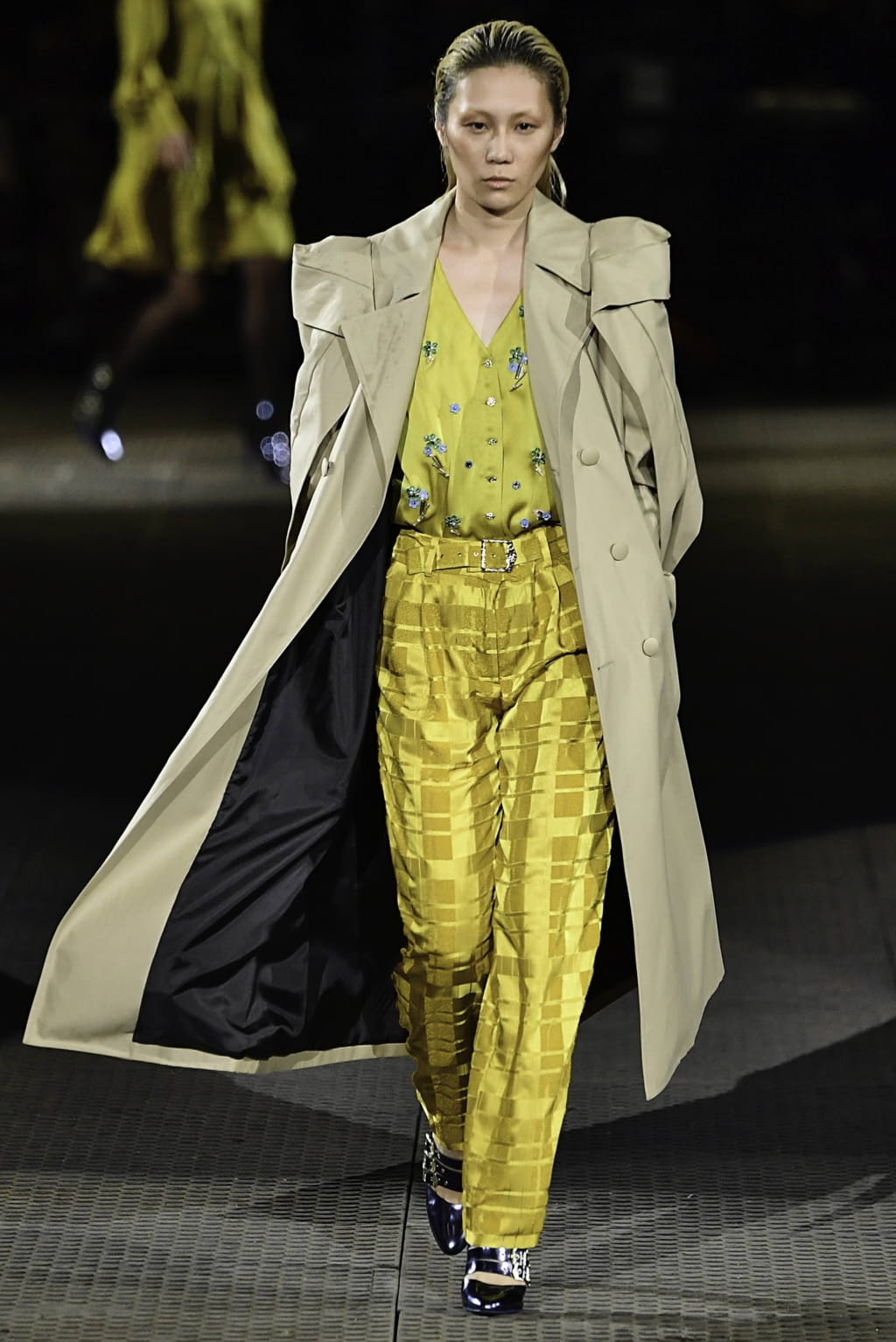 Fashion Week Paris Fall/Winter 2019 look 11 from the Koché collection 女装