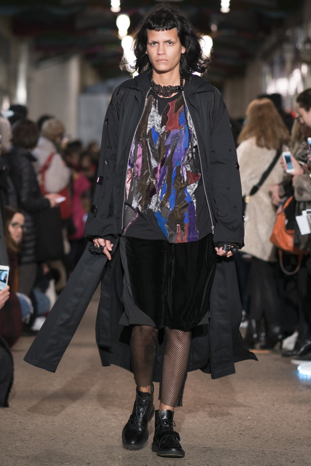 Fashion Week Paris Fall/Winter 2016 look 35 from the Koché collection womenswear