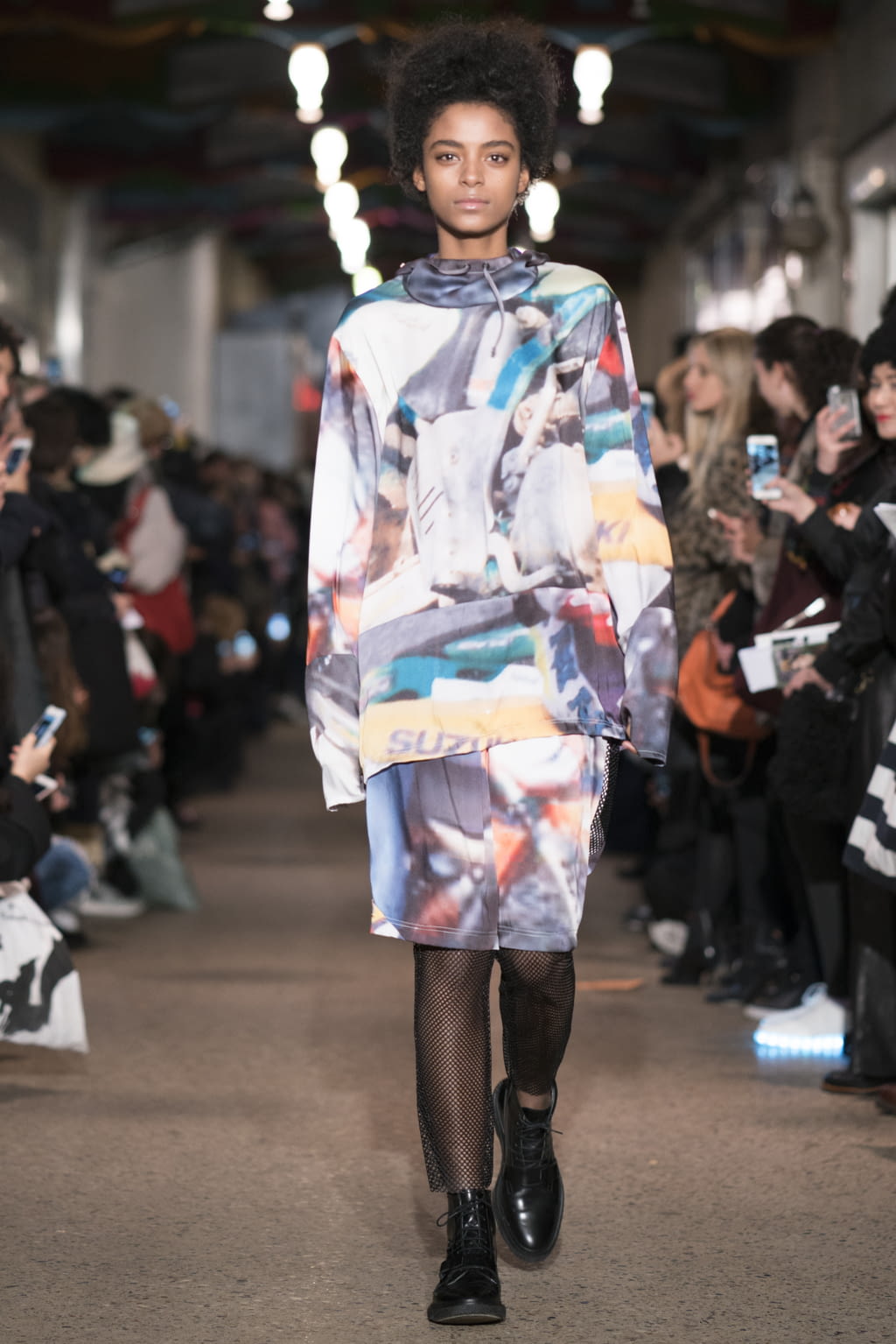 Fashion Week Paris Fall/Winter 2016 look 7 from the Koché collection womenswear