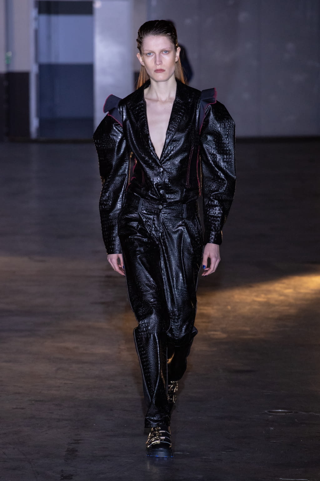 Fashion Week Paris Fall/Winter 2020 look 2 from the Koché collection 女装
