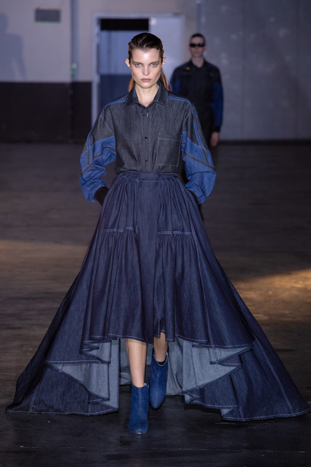 Fashion Week Paris Fall/Winter 2020 look 3 from the Koché collection womenswear