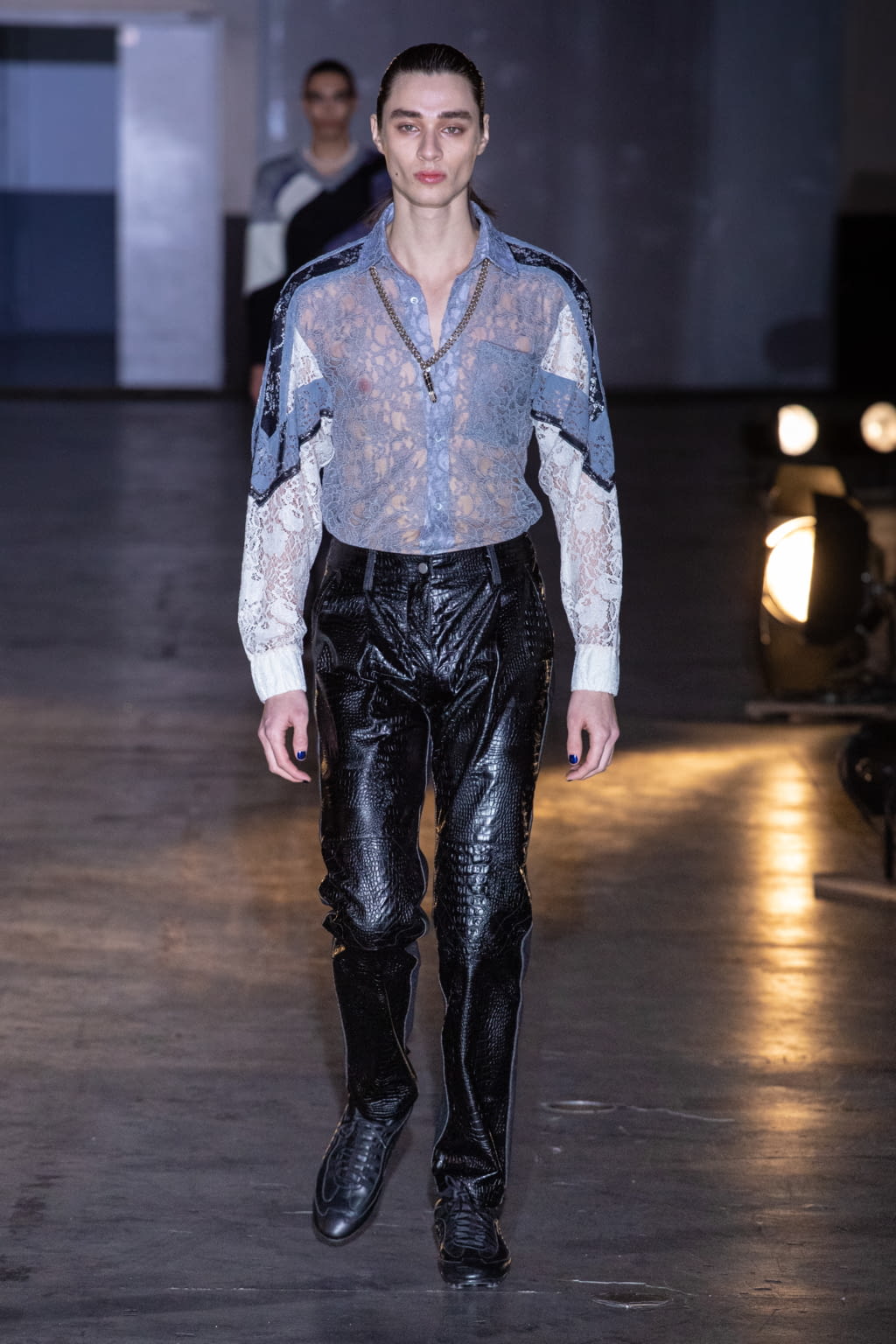 Fashion Week Paris Fall/Winter 2020 look 10 from the Koché collection 女装