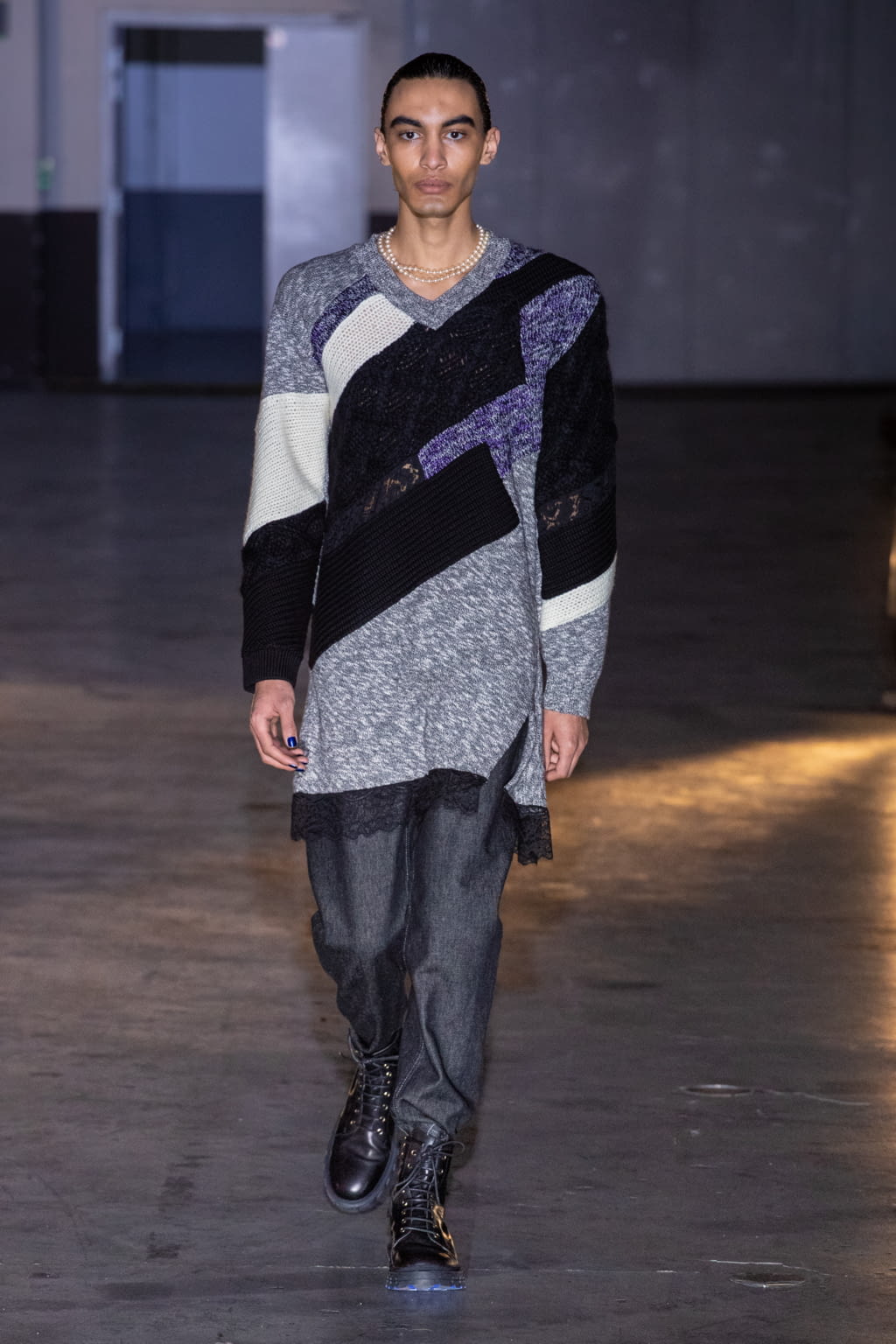Fashion Week Paris Fall/Winter 2020 look 11 from the Koché collection 女装