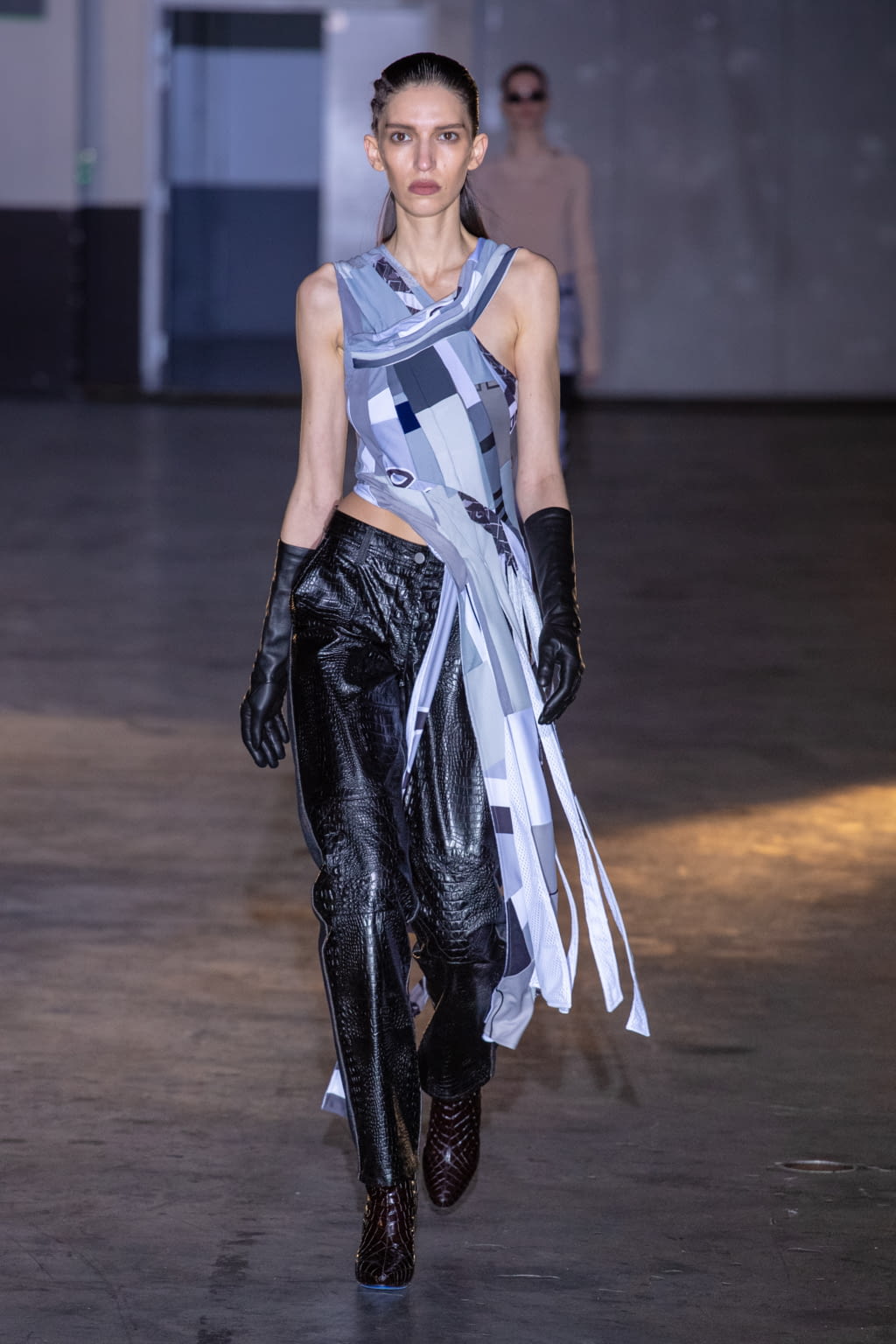 Fashion Week Paris Fall/Winter 2020 look 13 from the Koché collection 女装